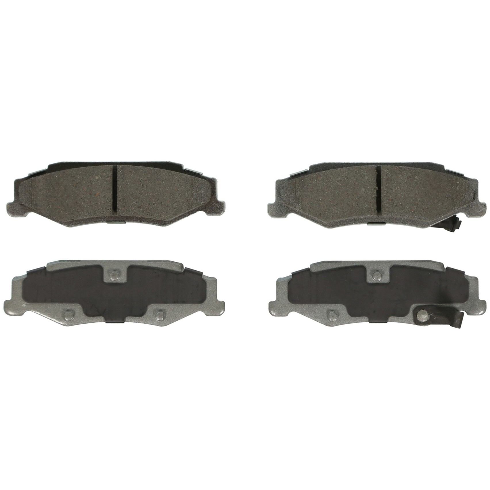 Wagner Brake Disc Brake Pad Set  top view frsport QC732B