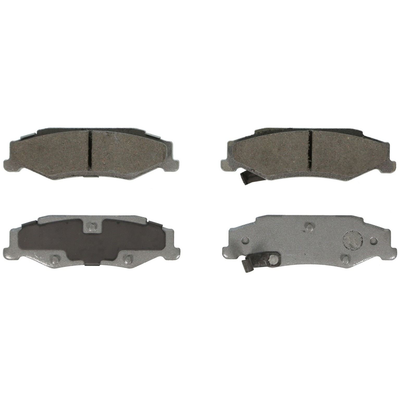 wagner brake disc brake pad set  frsport qc732