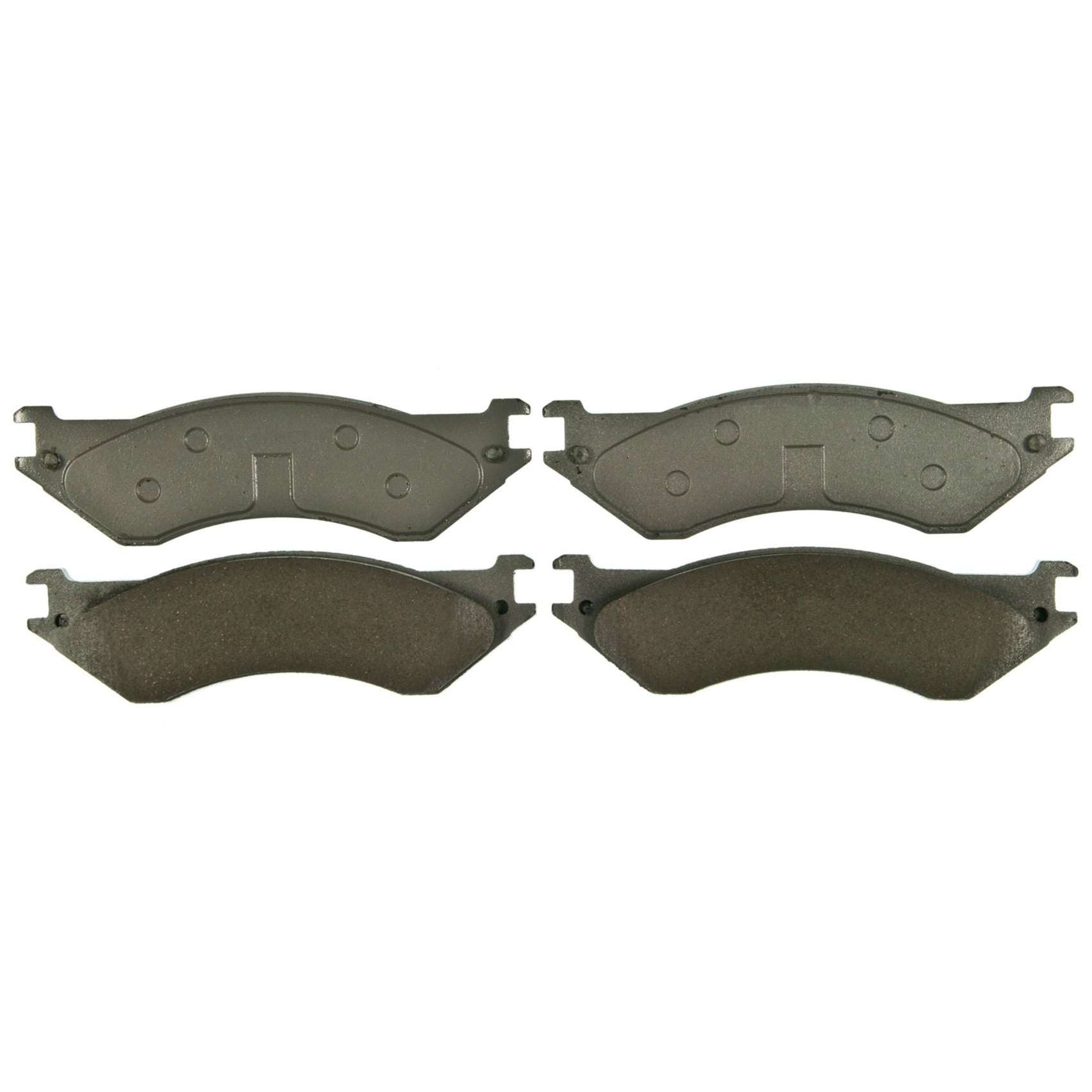 Wagner Brake Disc Brake Pad Set  top view frsport QC758