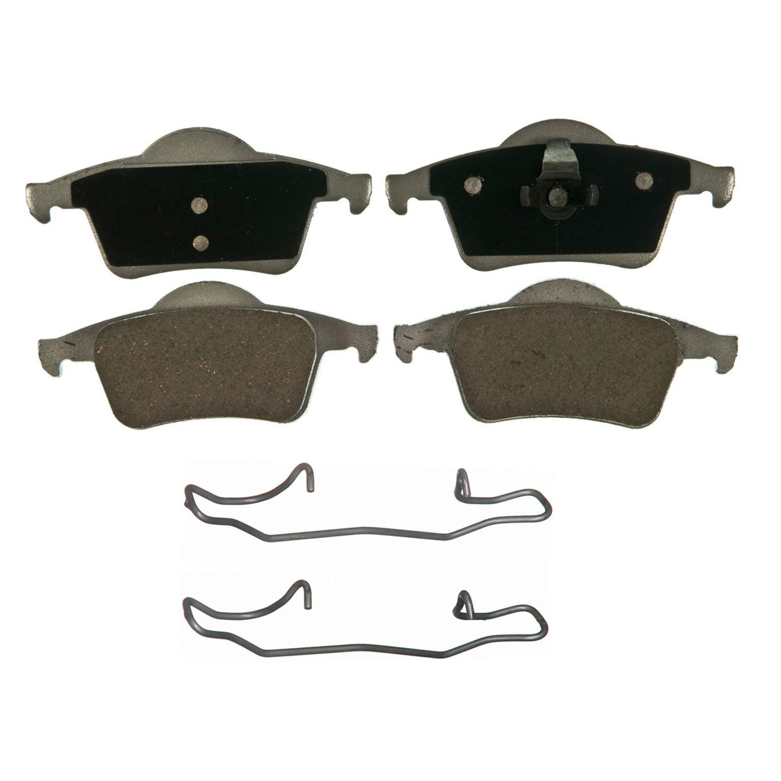 Wagner Brake Disc Brake Pad Set  top view frsport QC795