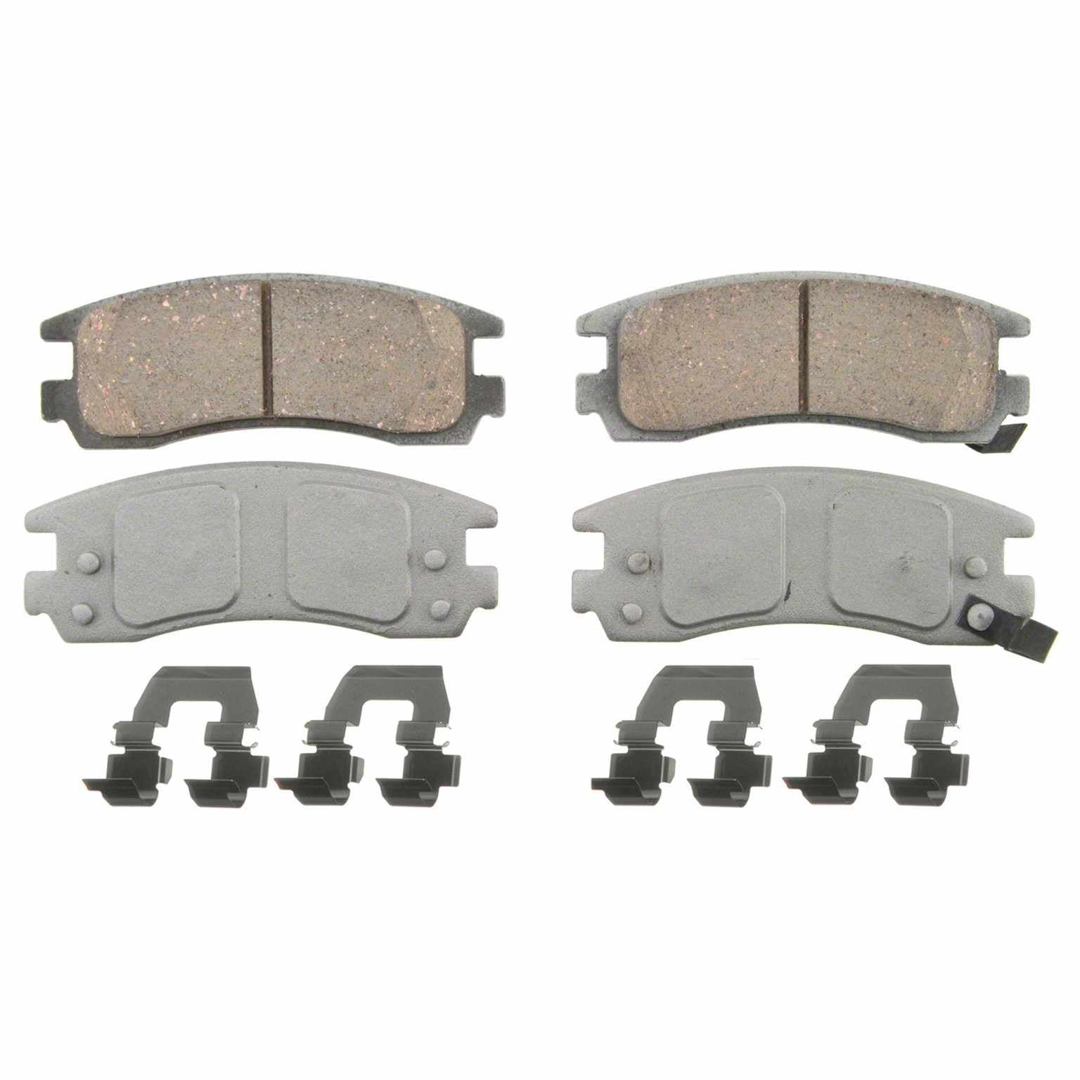 wagner brake disc brake pad set  frsport qc814