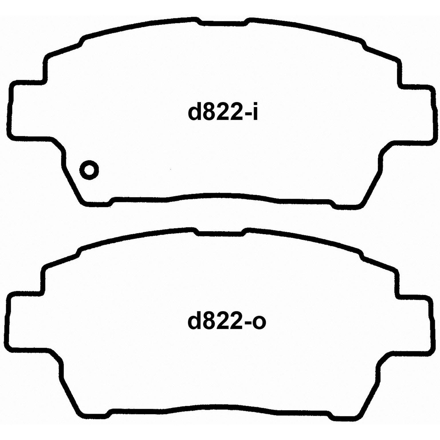 wagner brake disc brake pad set  frsport qc822