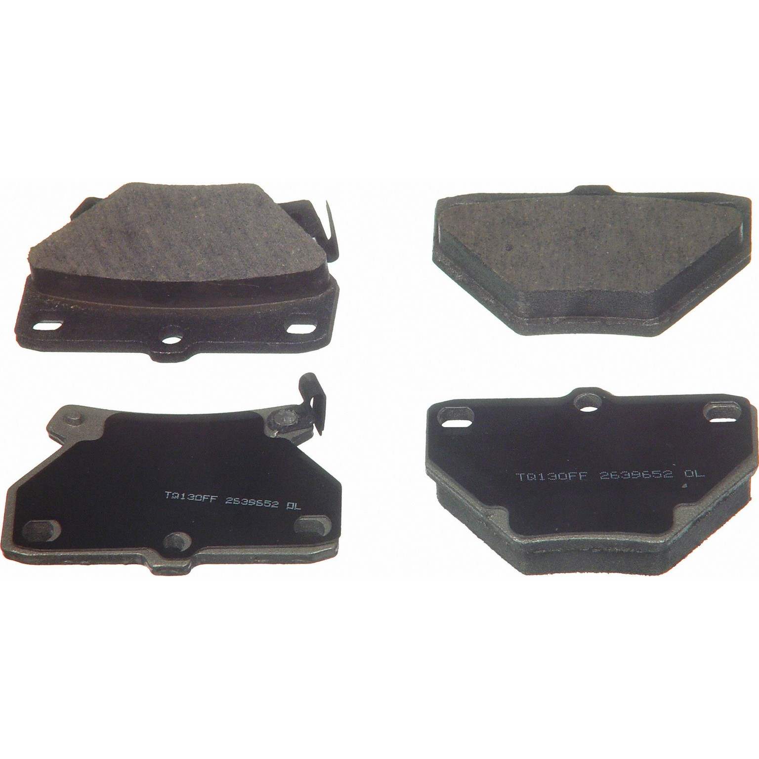 wagner brake disc brake pad set  frsport qc823