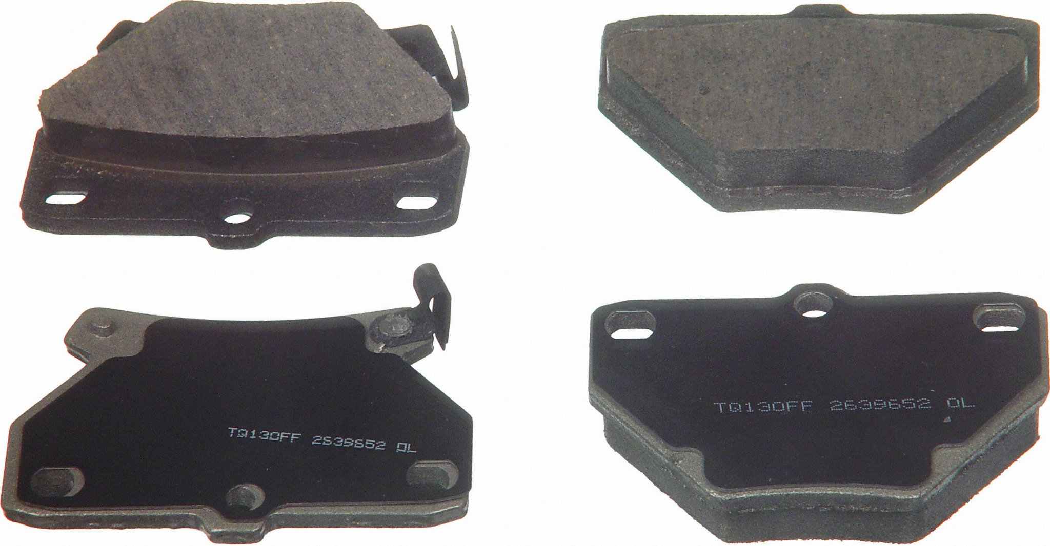 Wagner Brake Disc Brake Pad Set  top view frsport QC823