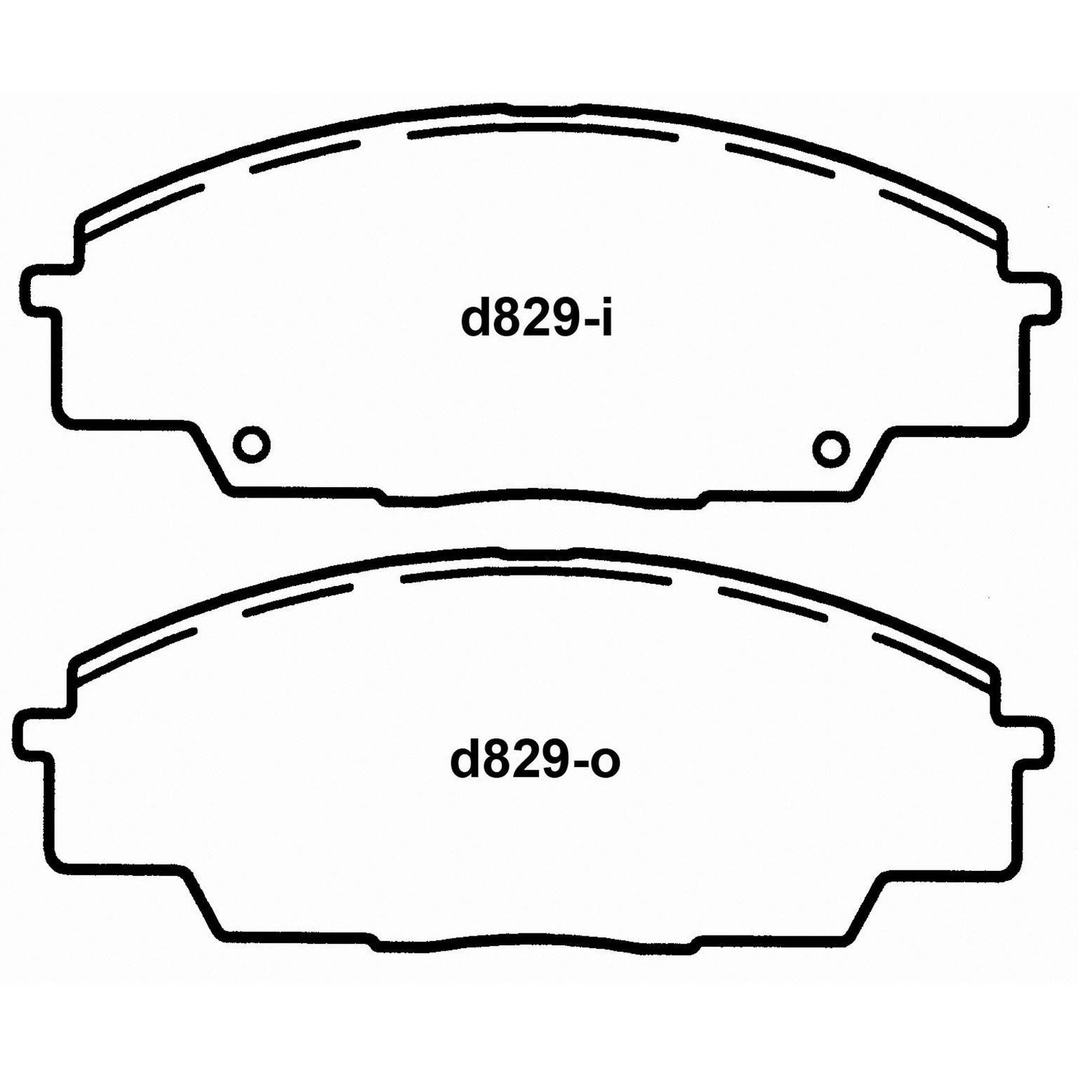 wagner brake disc brake pad set  frsport qc829