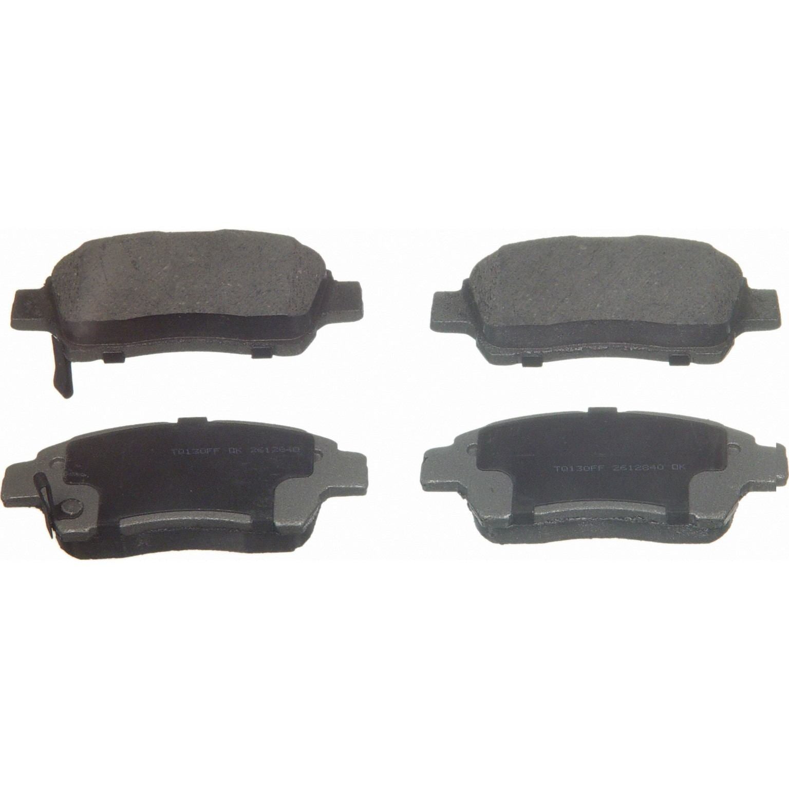 wagner brake disc brake pad set  frsport qc831