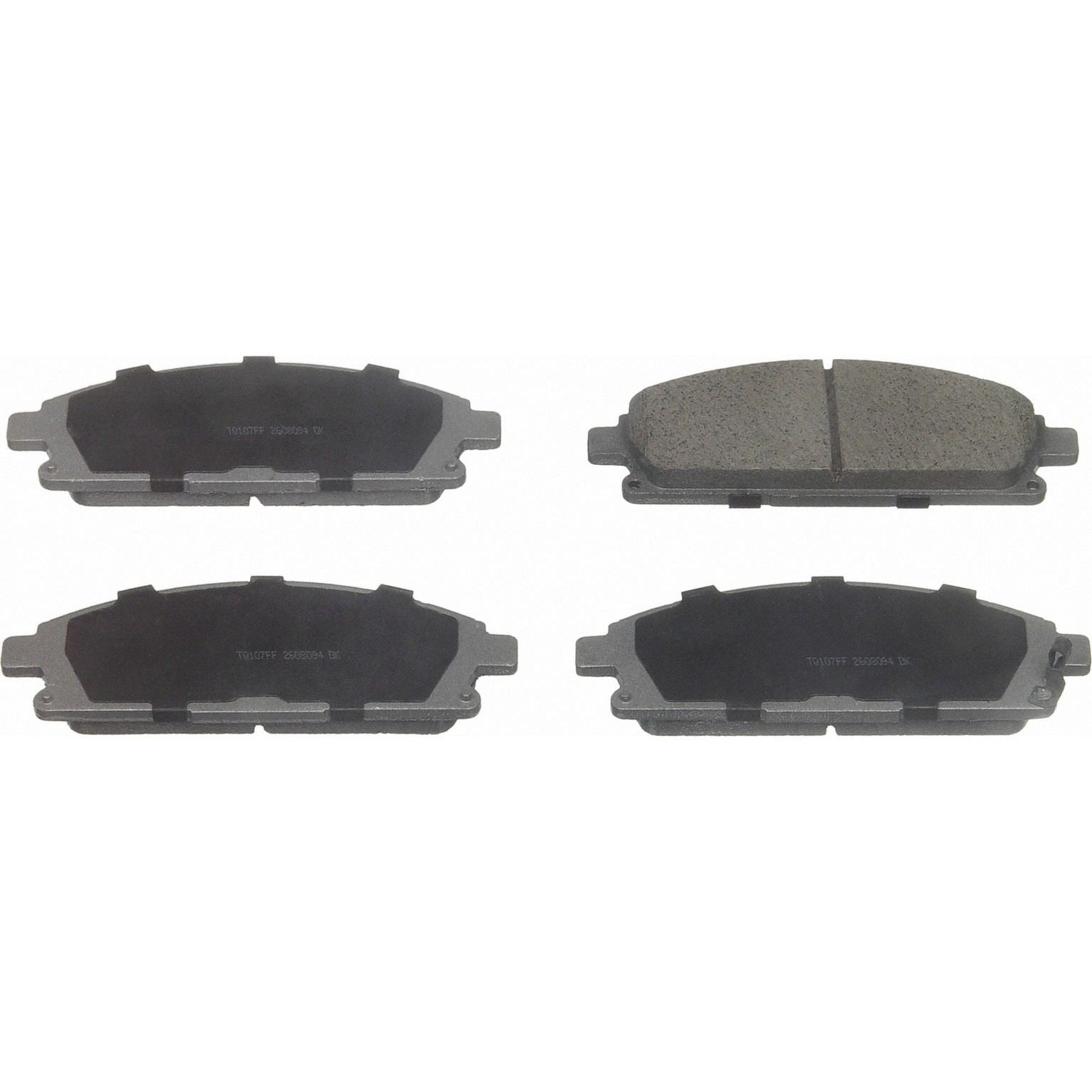 wagner brake disc brake pad set  frsport qc855a