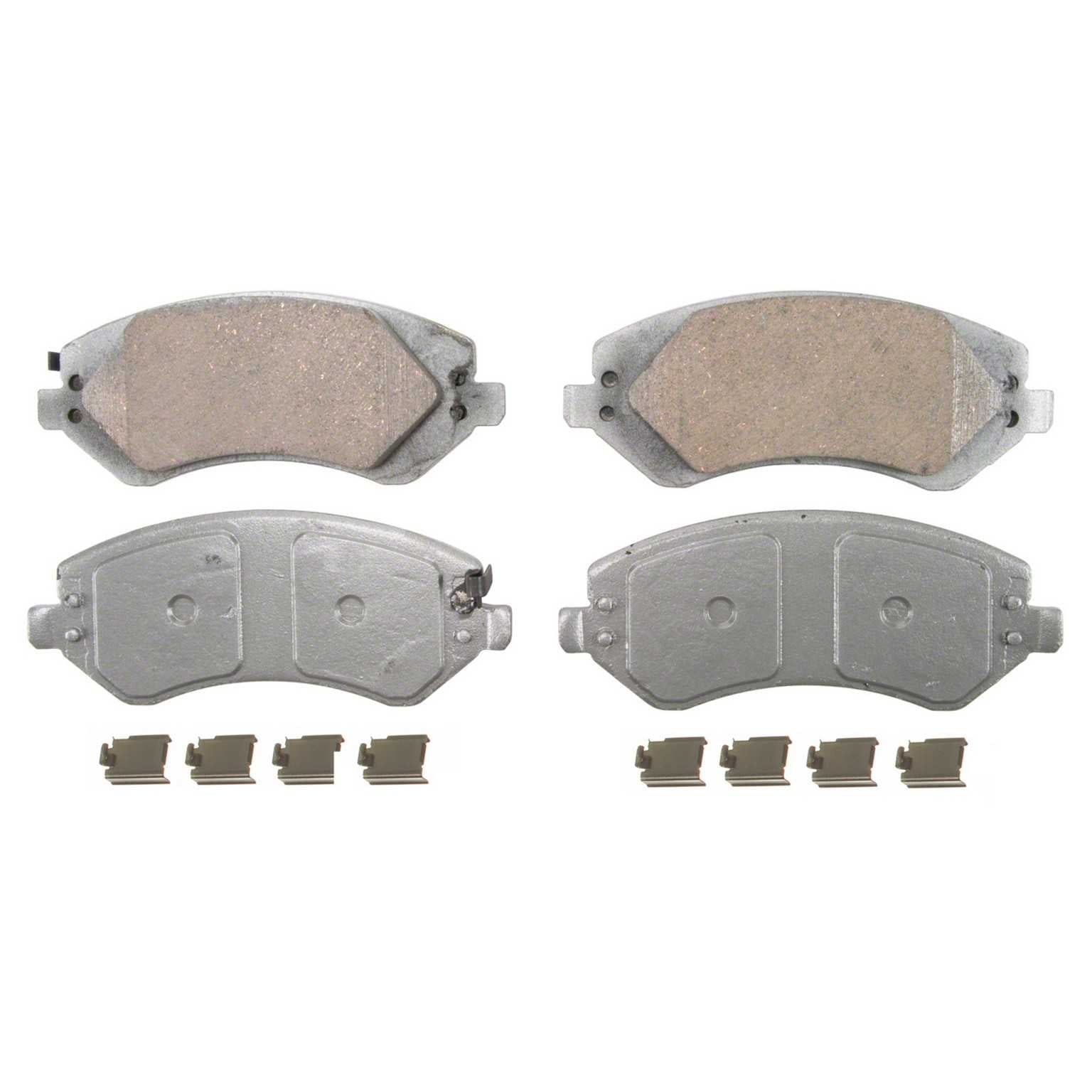 Wagner Brake Disc Brake Pad Set  top view frsport QC856B