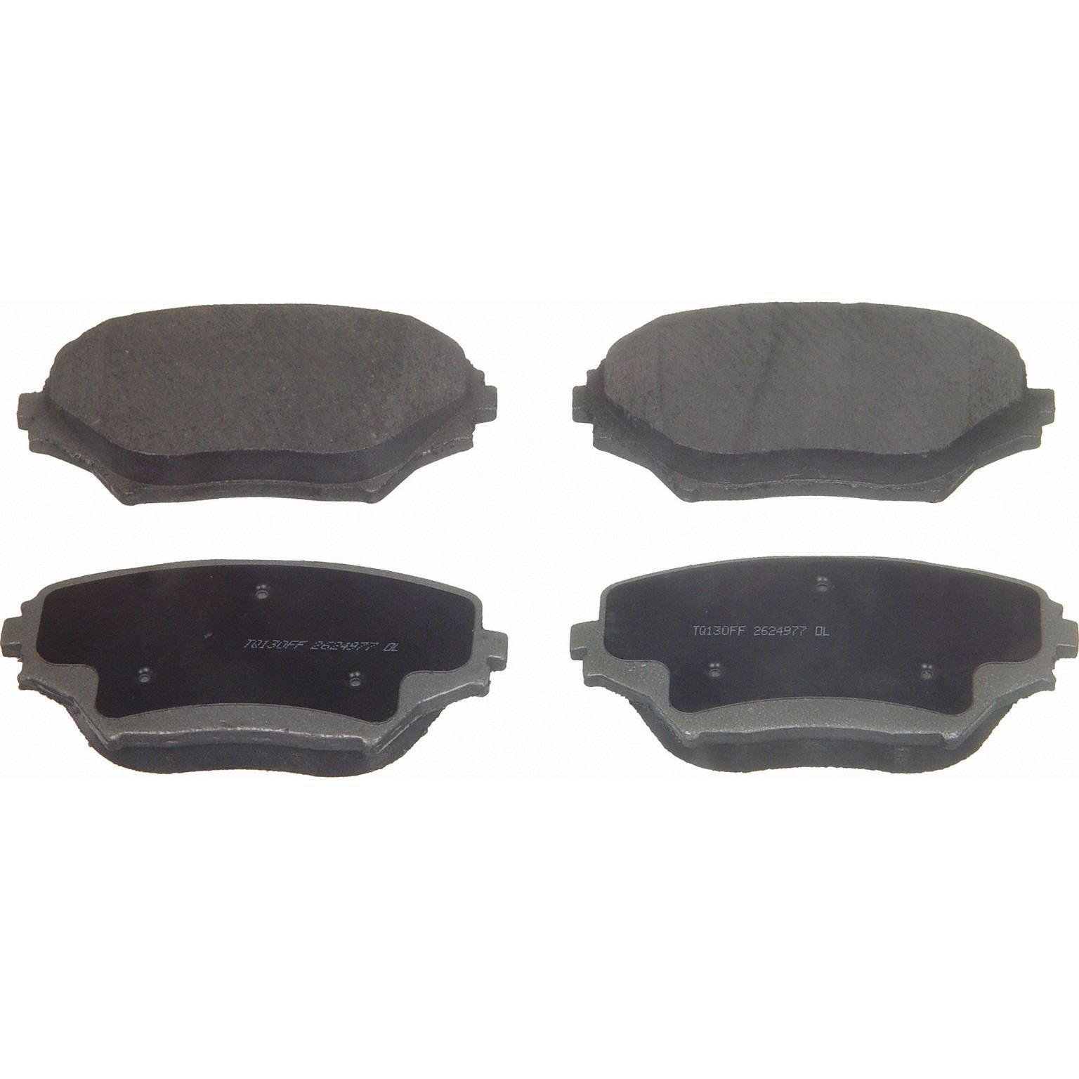 wagner brake disc brake pad set  frsport qc862