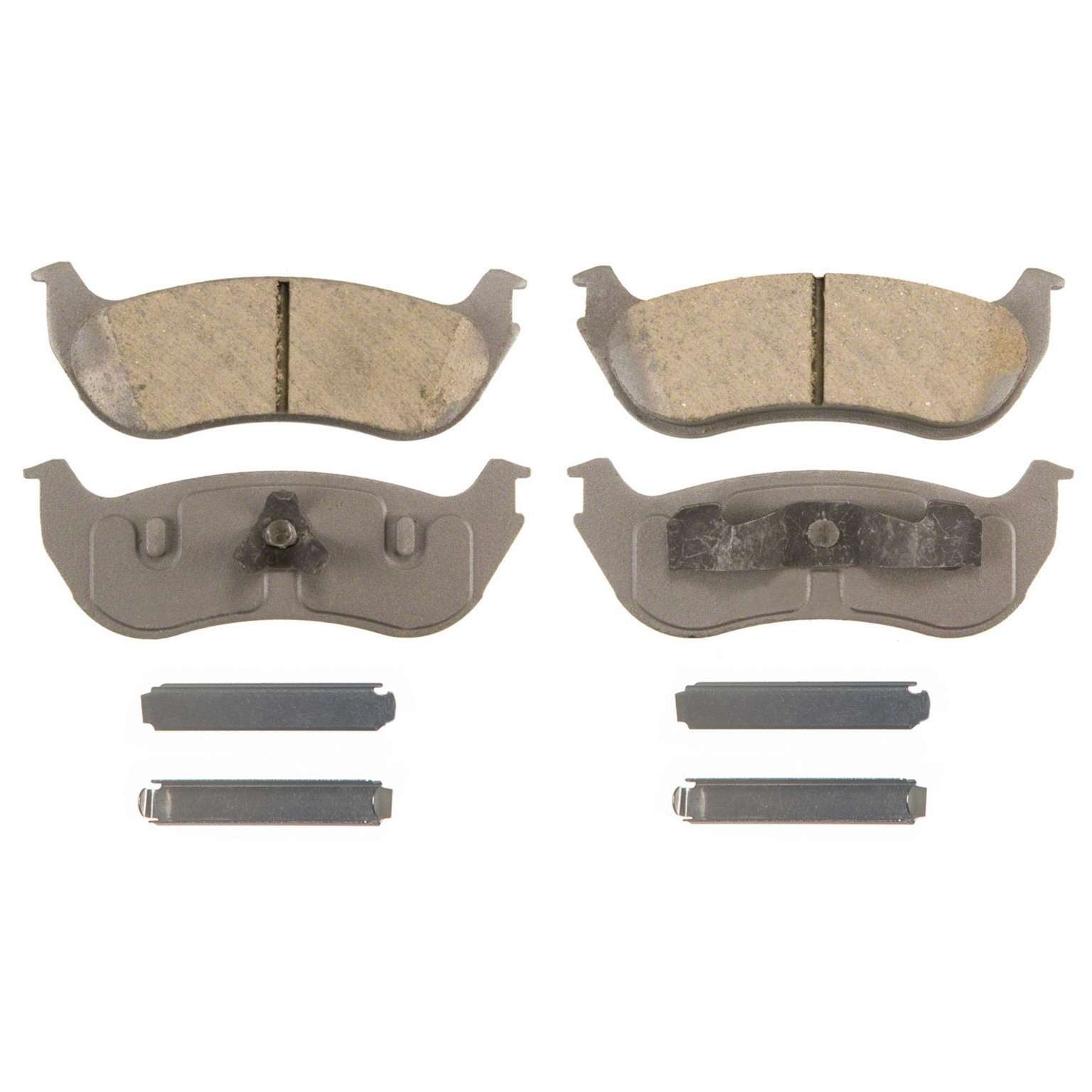 wagner brake disc brake pad set  frsport qc881