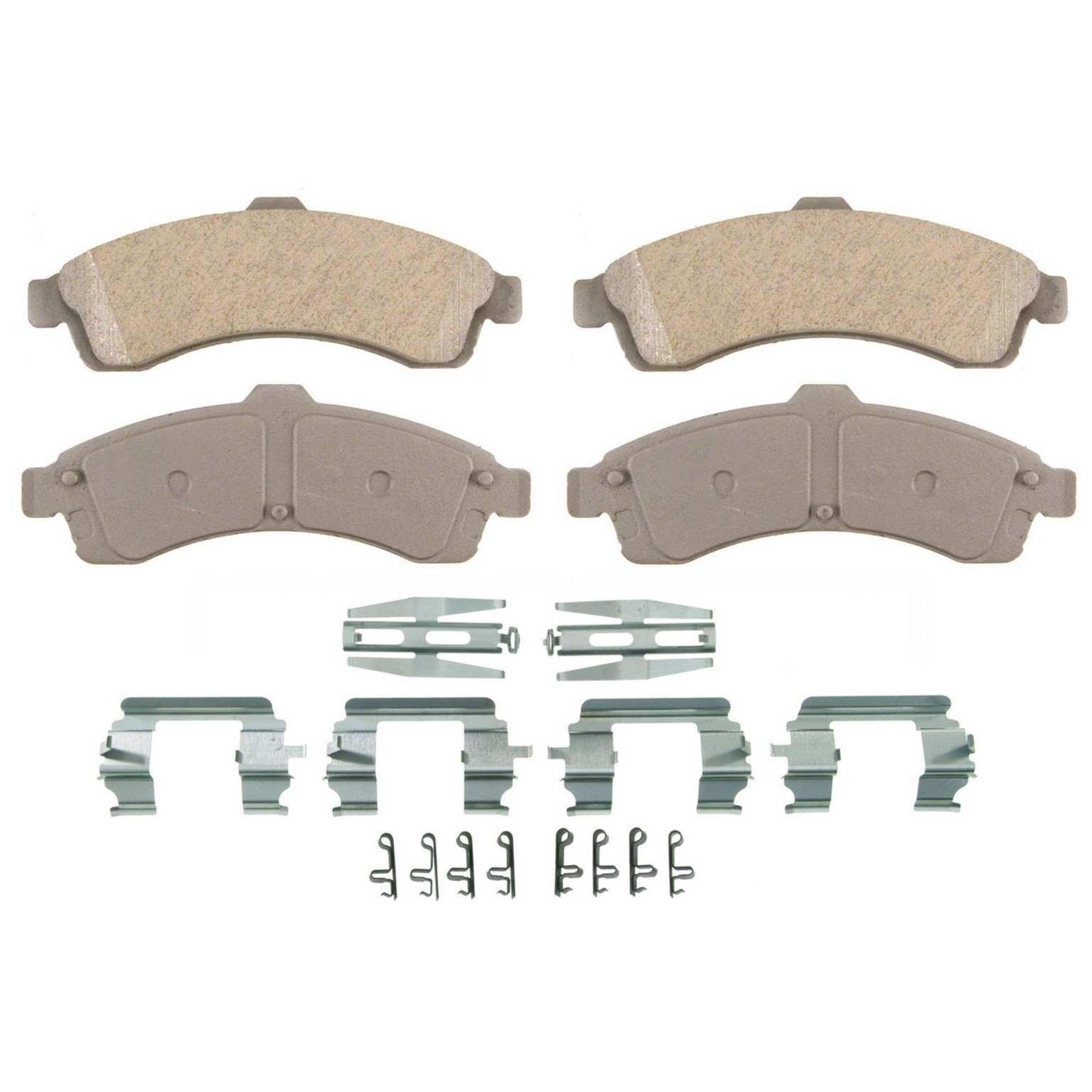 Wagner Brake Disc Brake Pad Set  top view frsport QC882