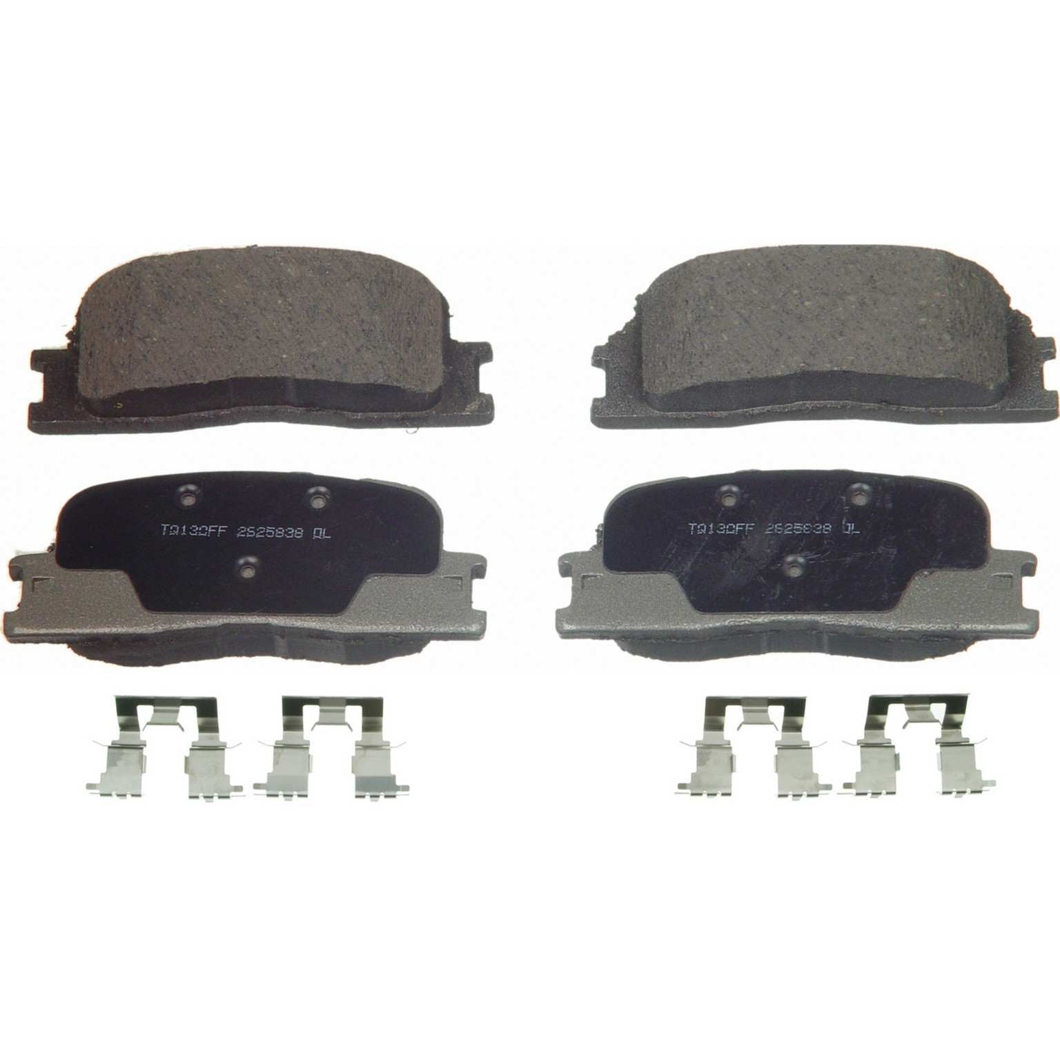 wagner brake disc brake pad set  frsport qc885