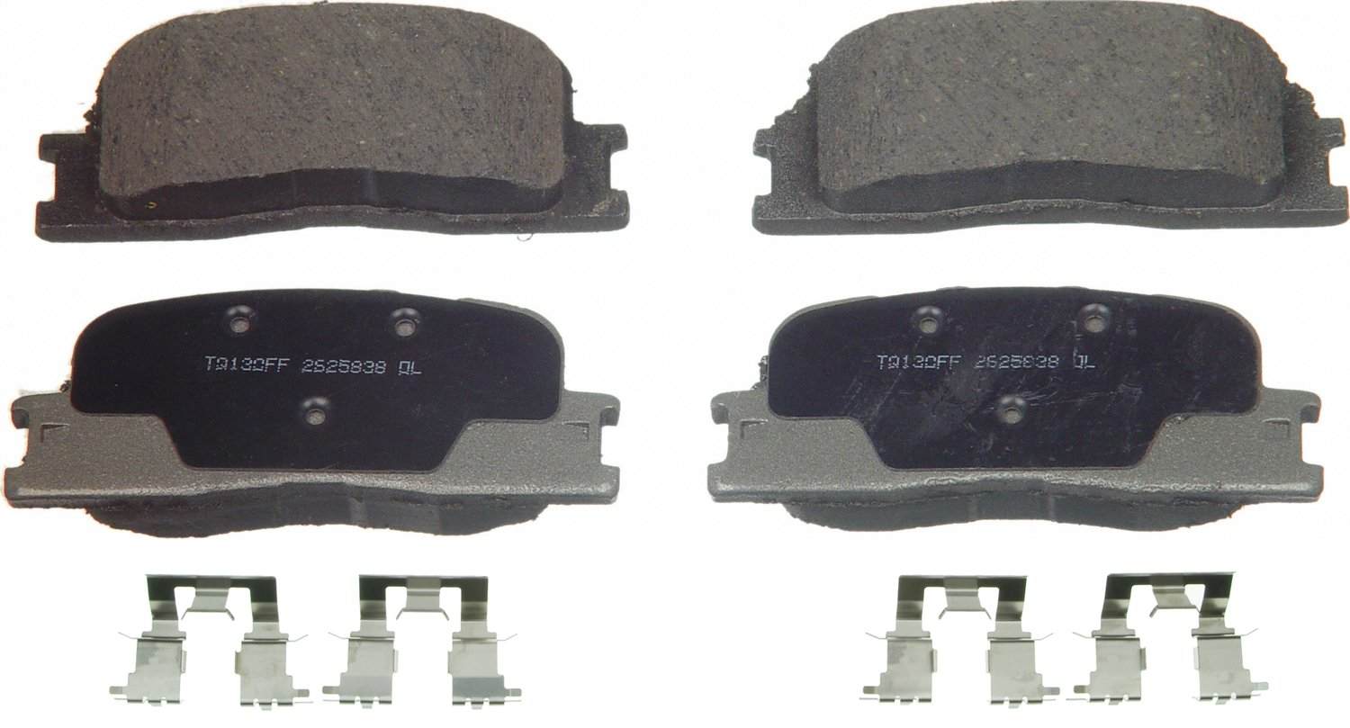 Wagner Brake Disc Brake Pad Set  top view frsport QC885