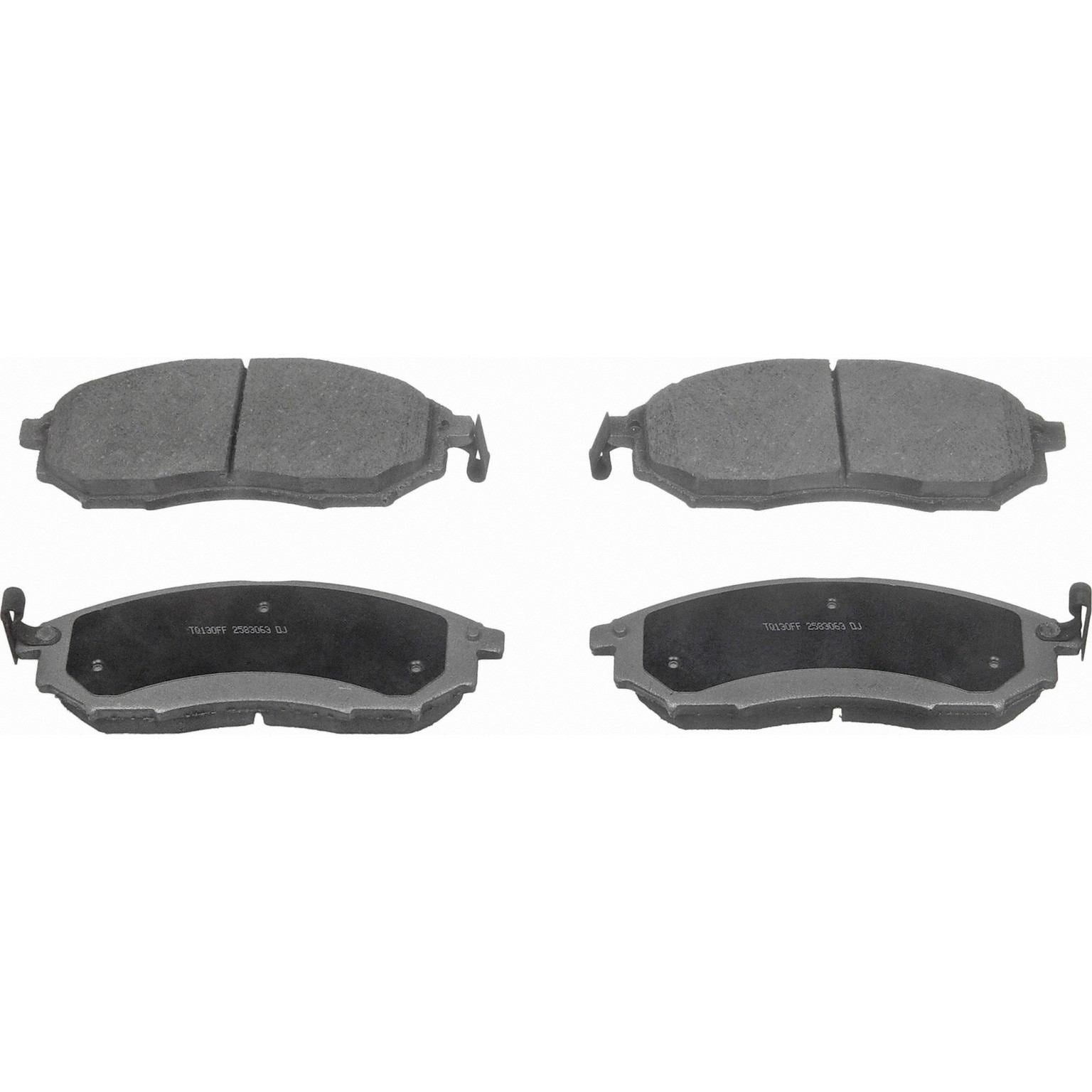 wagner brake disc brake pad set  frsport qc888