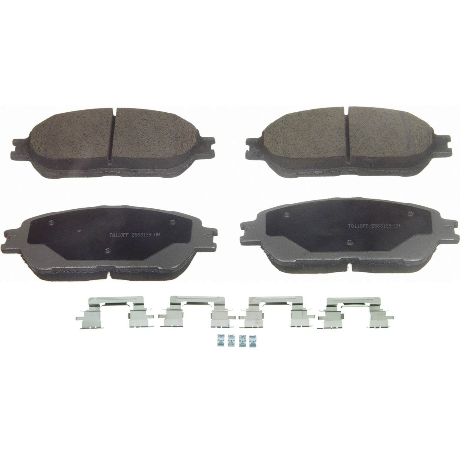 wagner brake disc brake pad set  frsport qc906a