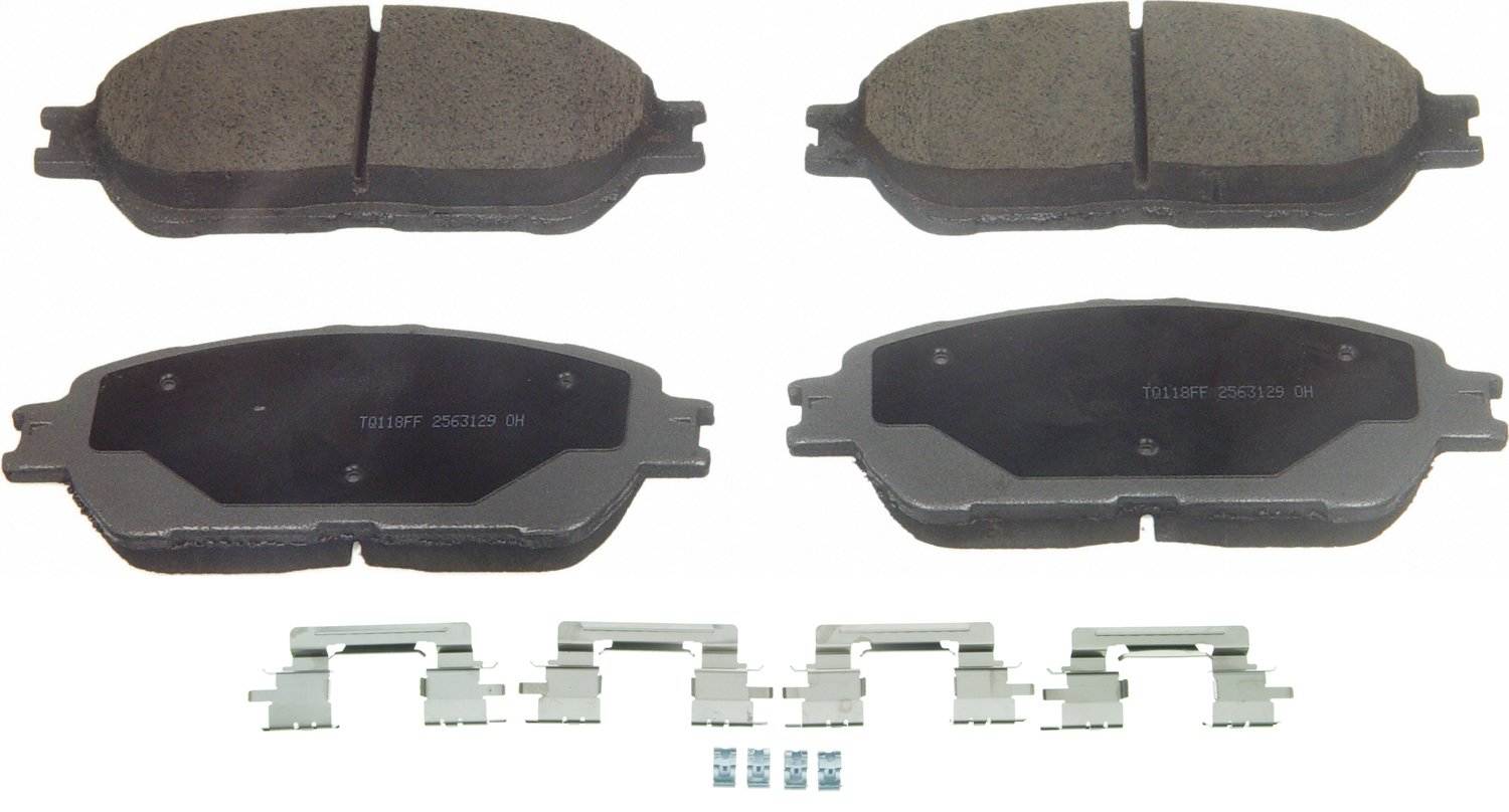 Wagner Brake Disc Brake Pad Set  top view frsport QC906A