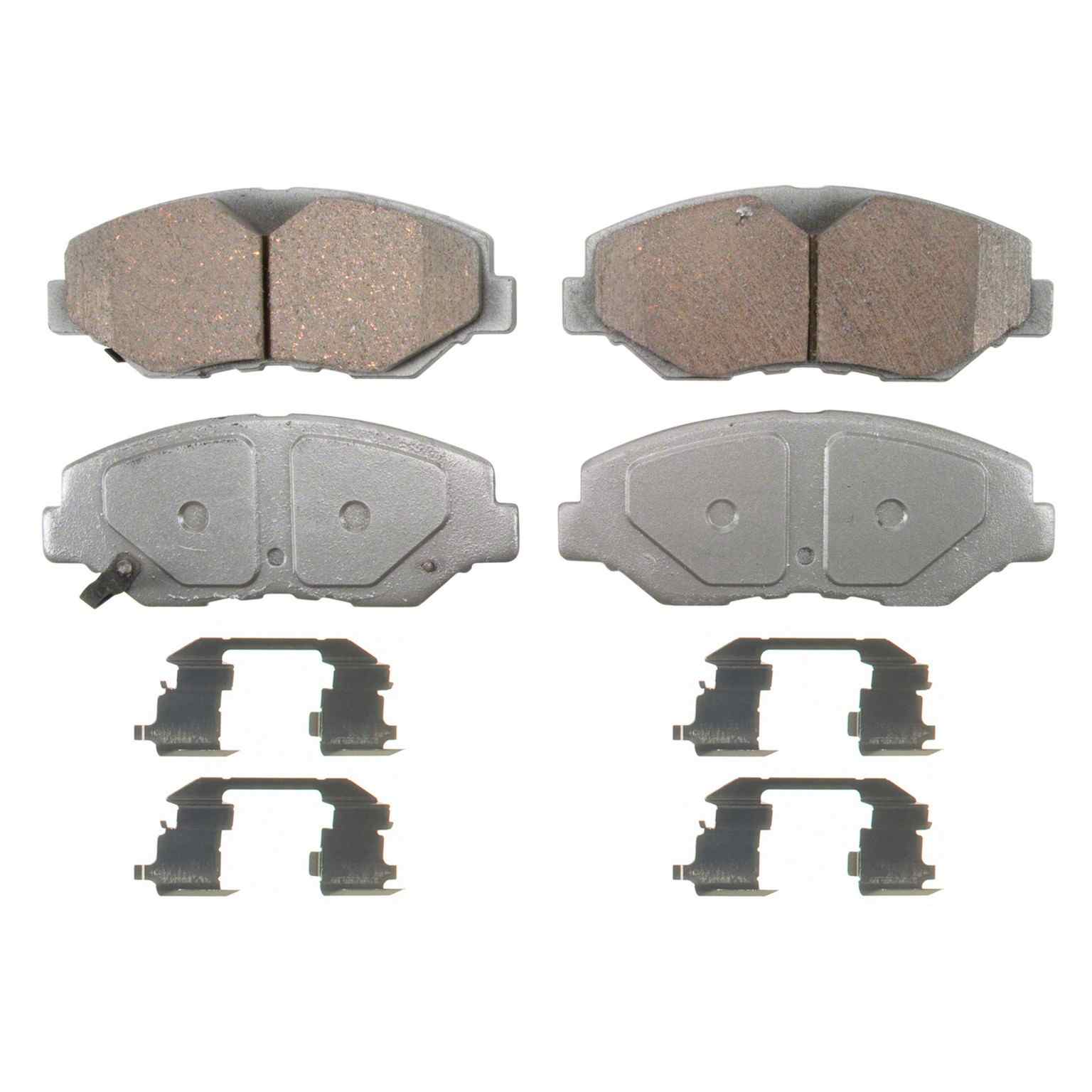 wagner brake disc brake pad set  frsport qc914