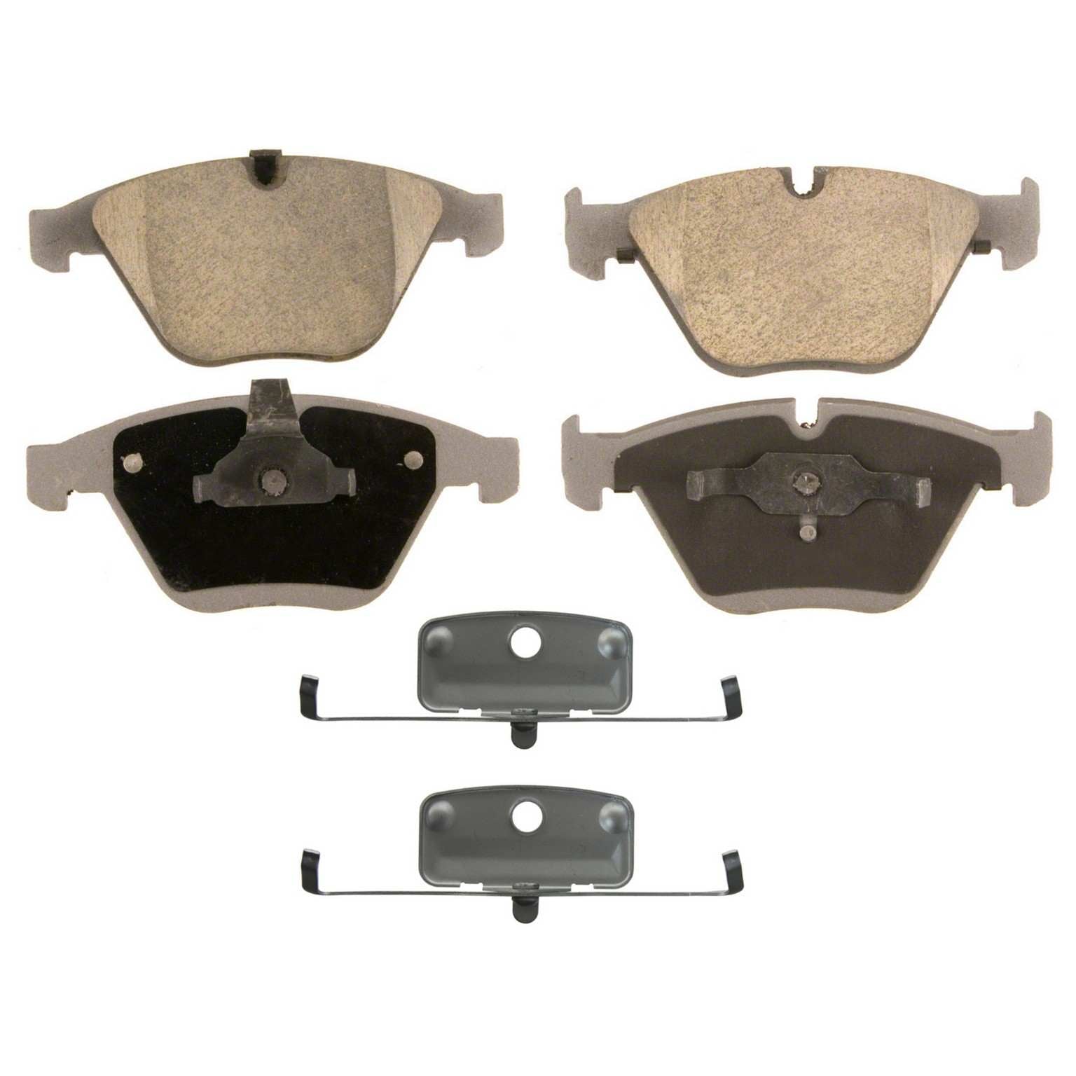 Wagner Brake Disc Brake Pad Set  top view frsport QC918