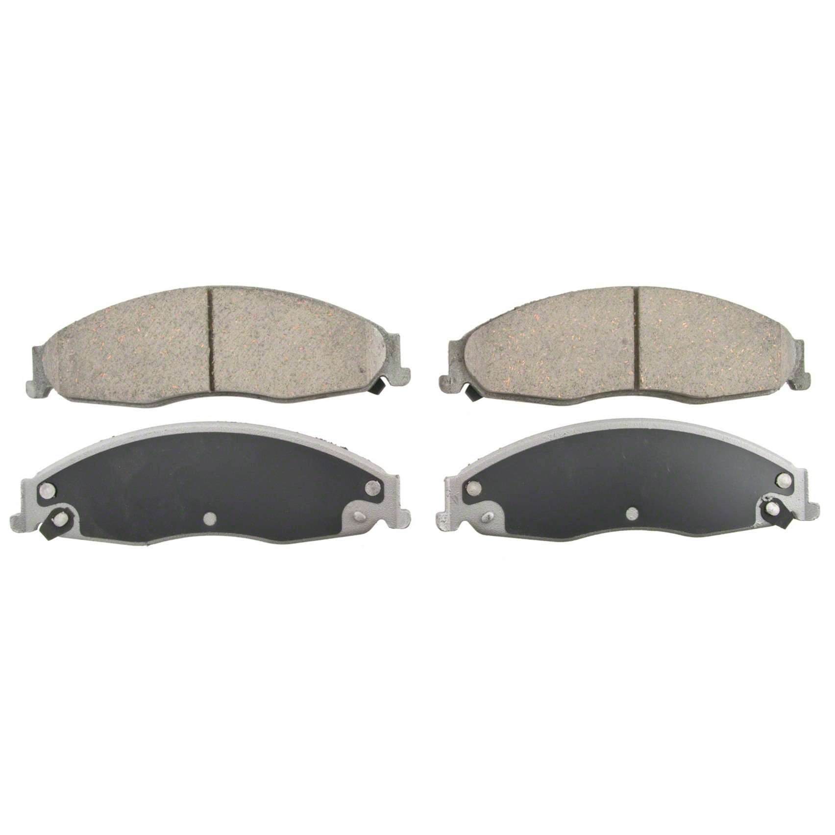 Wagner Brake Disc Brake Pad Set  top view frsport QC921