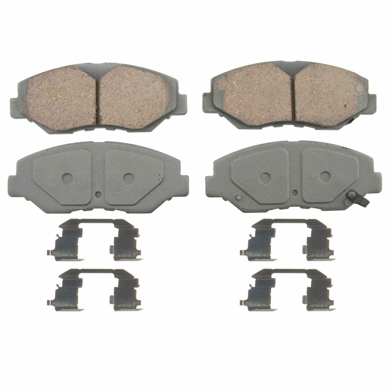 Wagner Brake Disc Brake Pad Set  top view frsport QC943