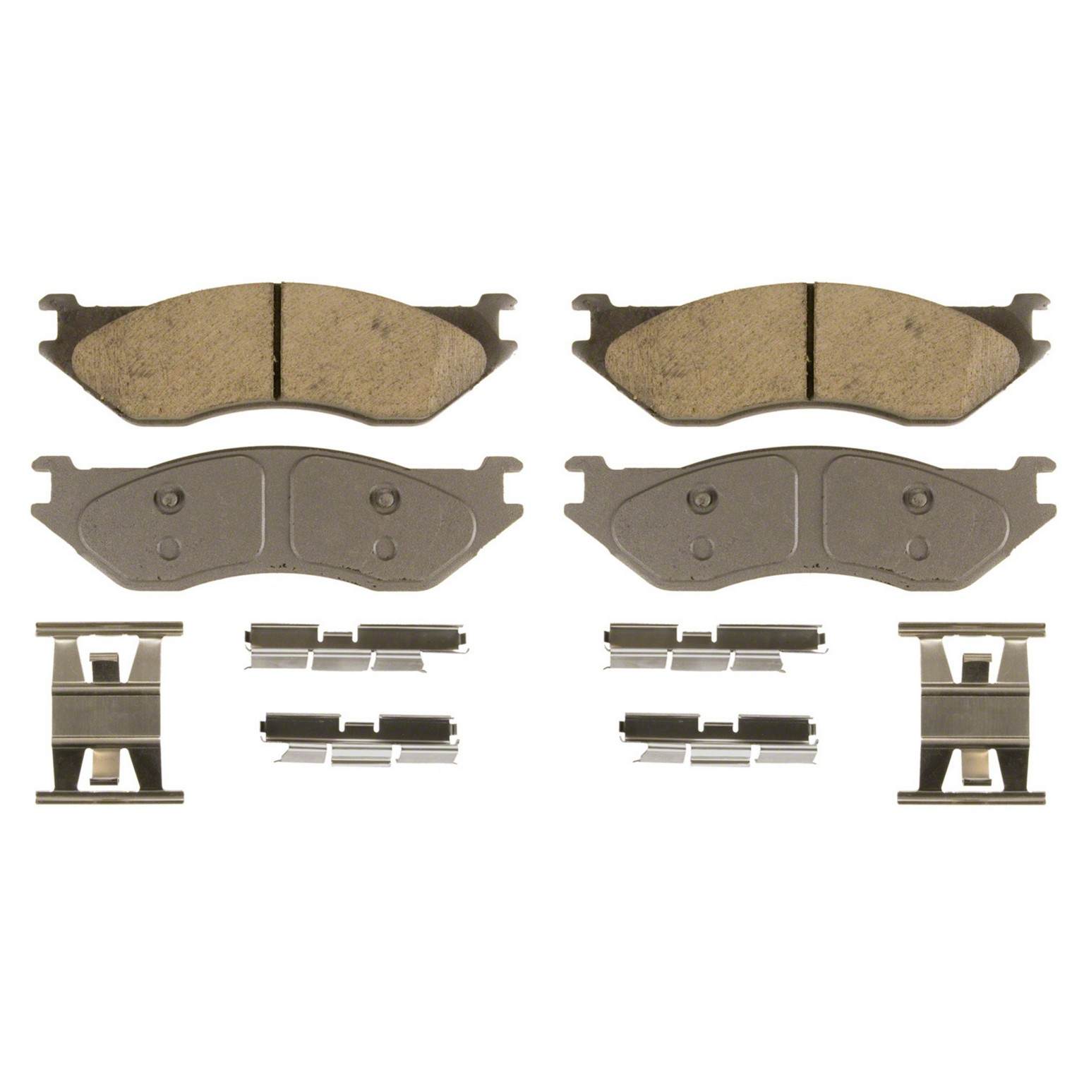 wagner brake disc brake pad set  frsport qc966b