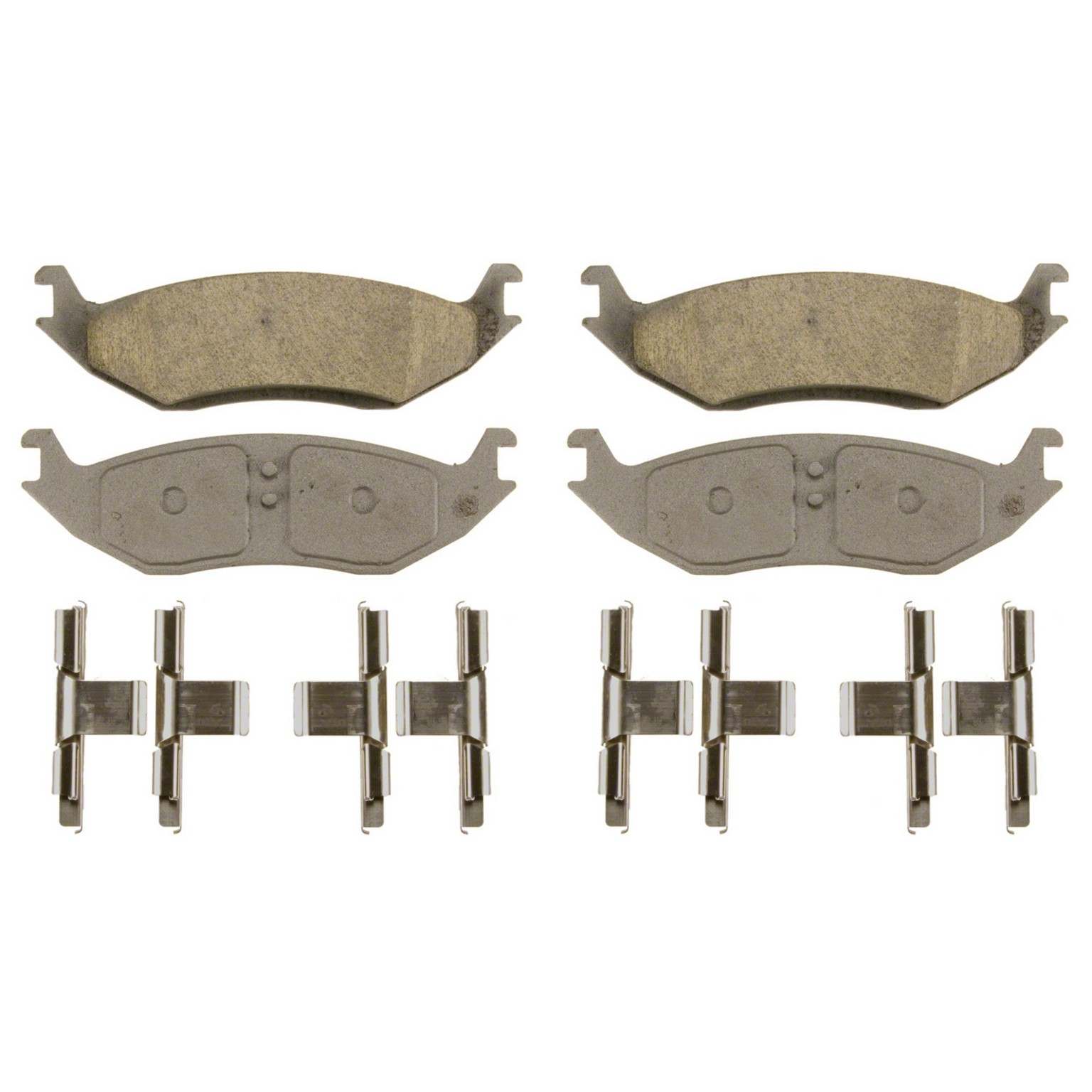 wagner brake disc brake pad set  frsport qc967a