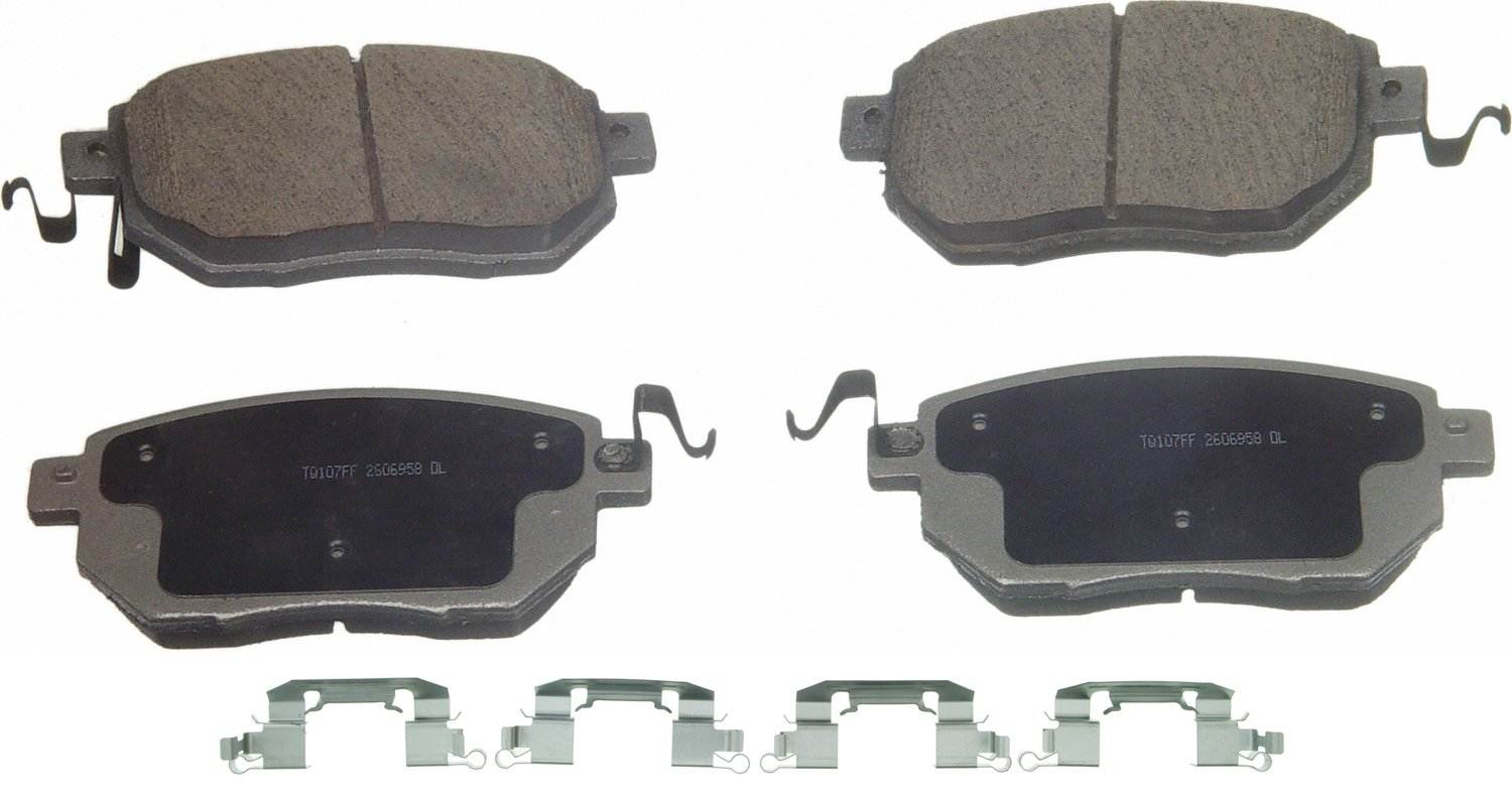 Wagner Brake Disc Brake Pad Set  top view frsport QC969