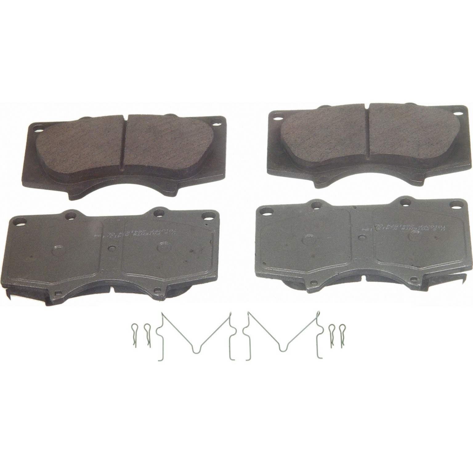 wagner brake disc brake pad set  frsport qc976