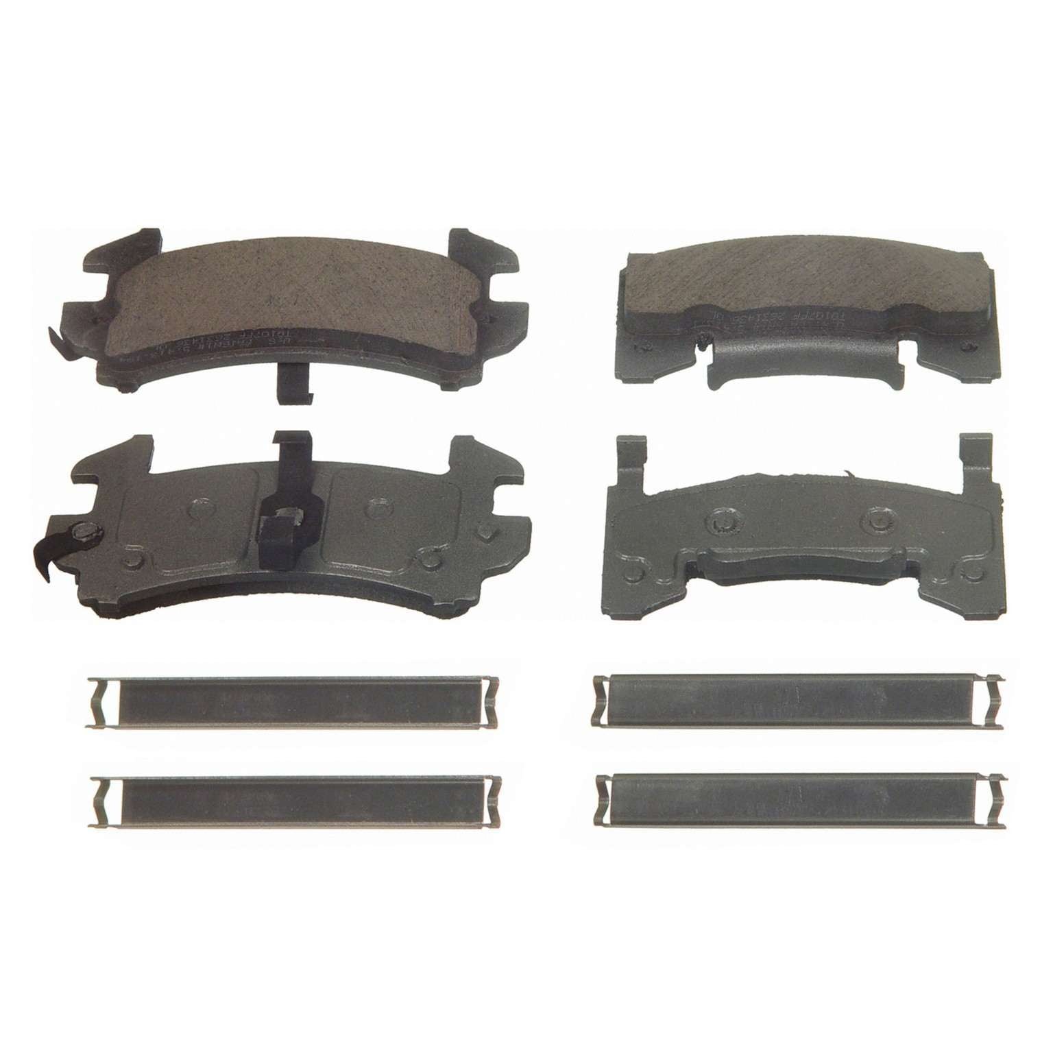 wagner brake disc brake pad set  frsport qc988