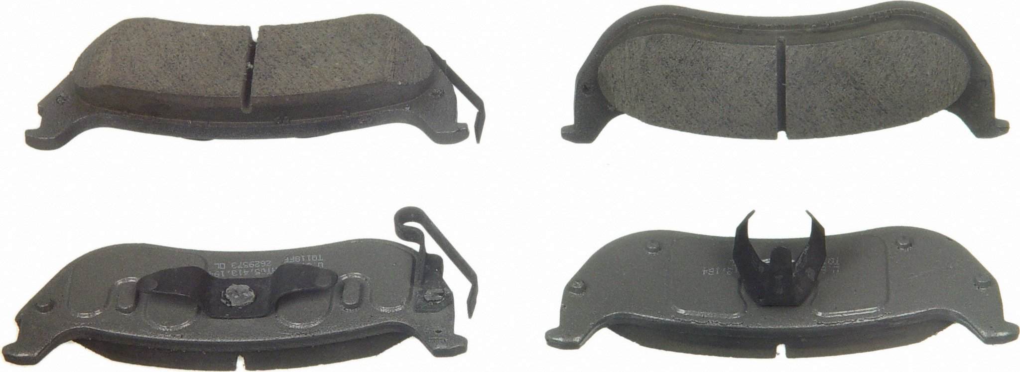 Wagner Brake Disc Brake Pad Set  top view frsport QC998