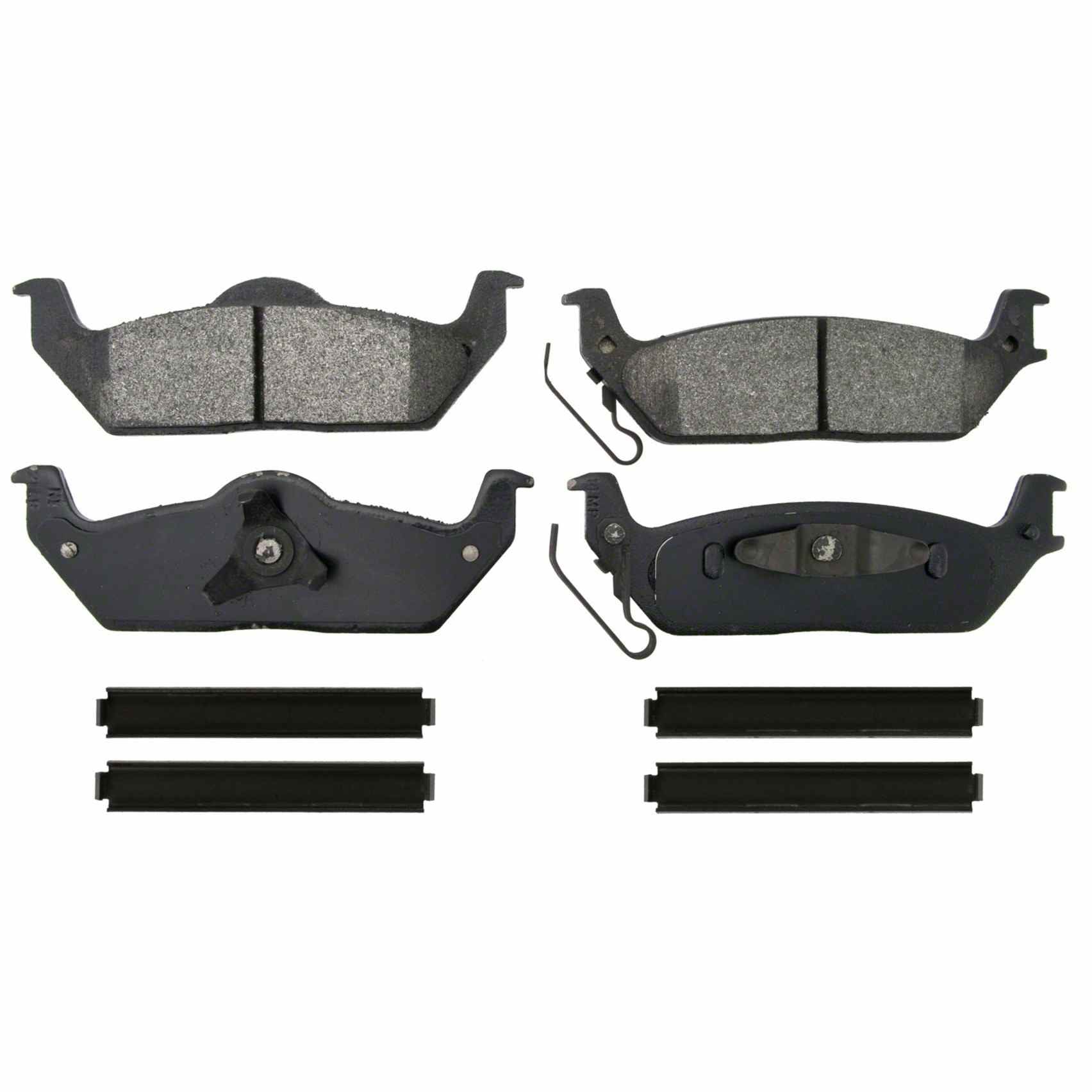 Wagner Brake Disc Brake Pad Set  top view frsport SX1012