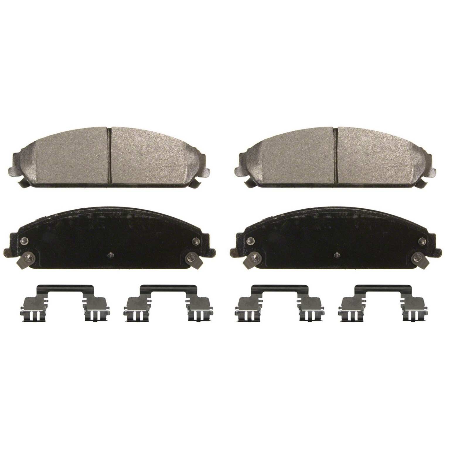 Wagner Brake Disc Brake Pad Set  top view frsport SX1058