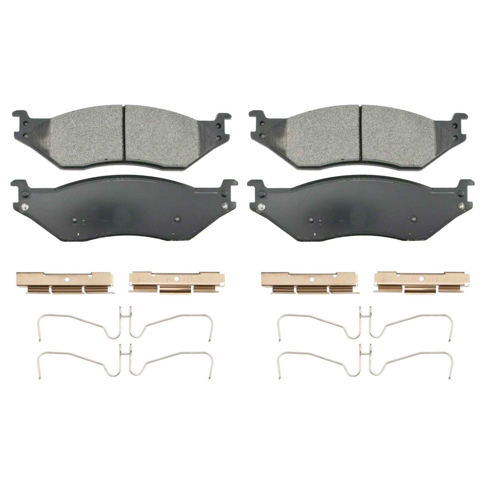 Wagner Brake Disc Brake Pad Set  top view frsport SX1066