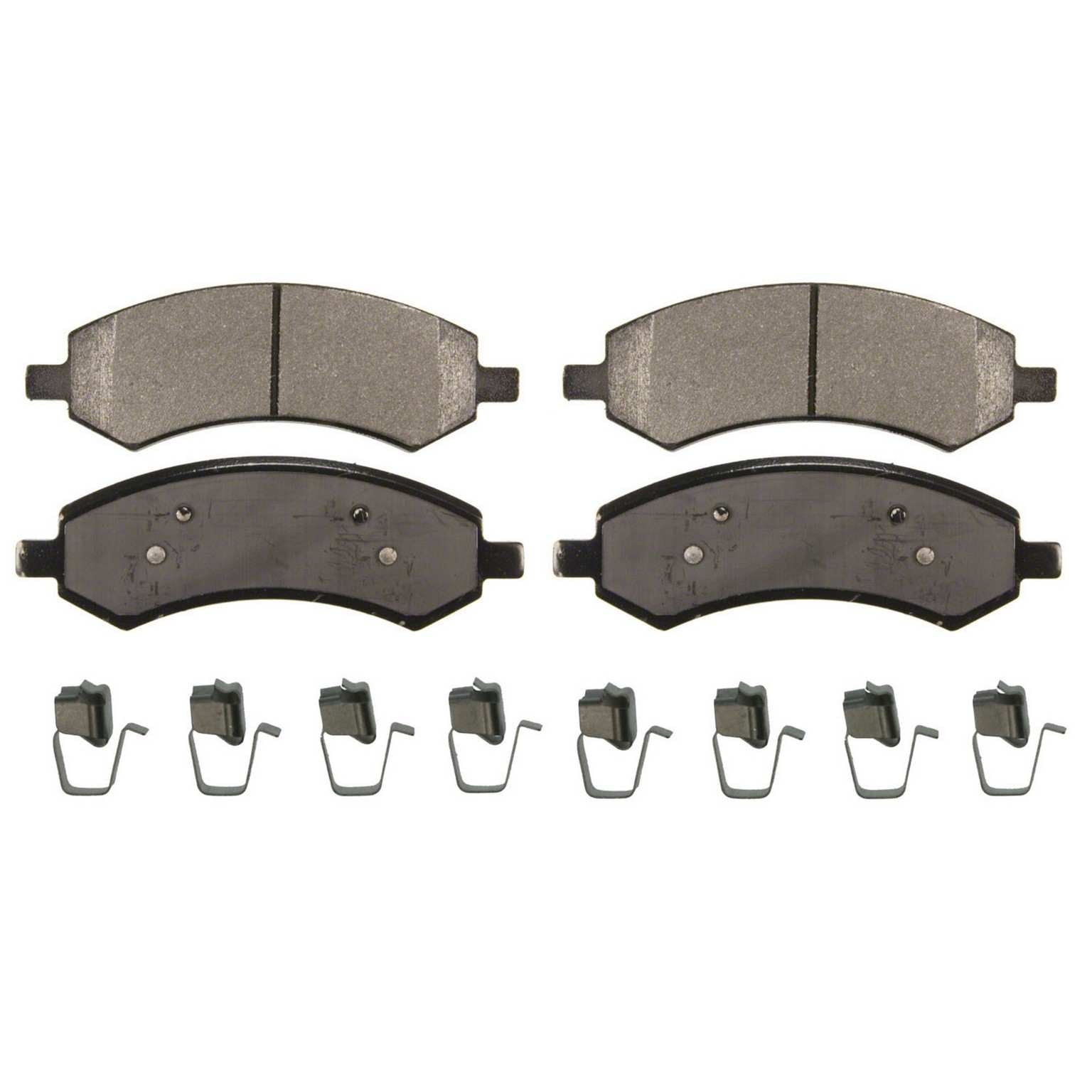 Wagner Brake Disc Brake Pad Set  top view frsport SX1084