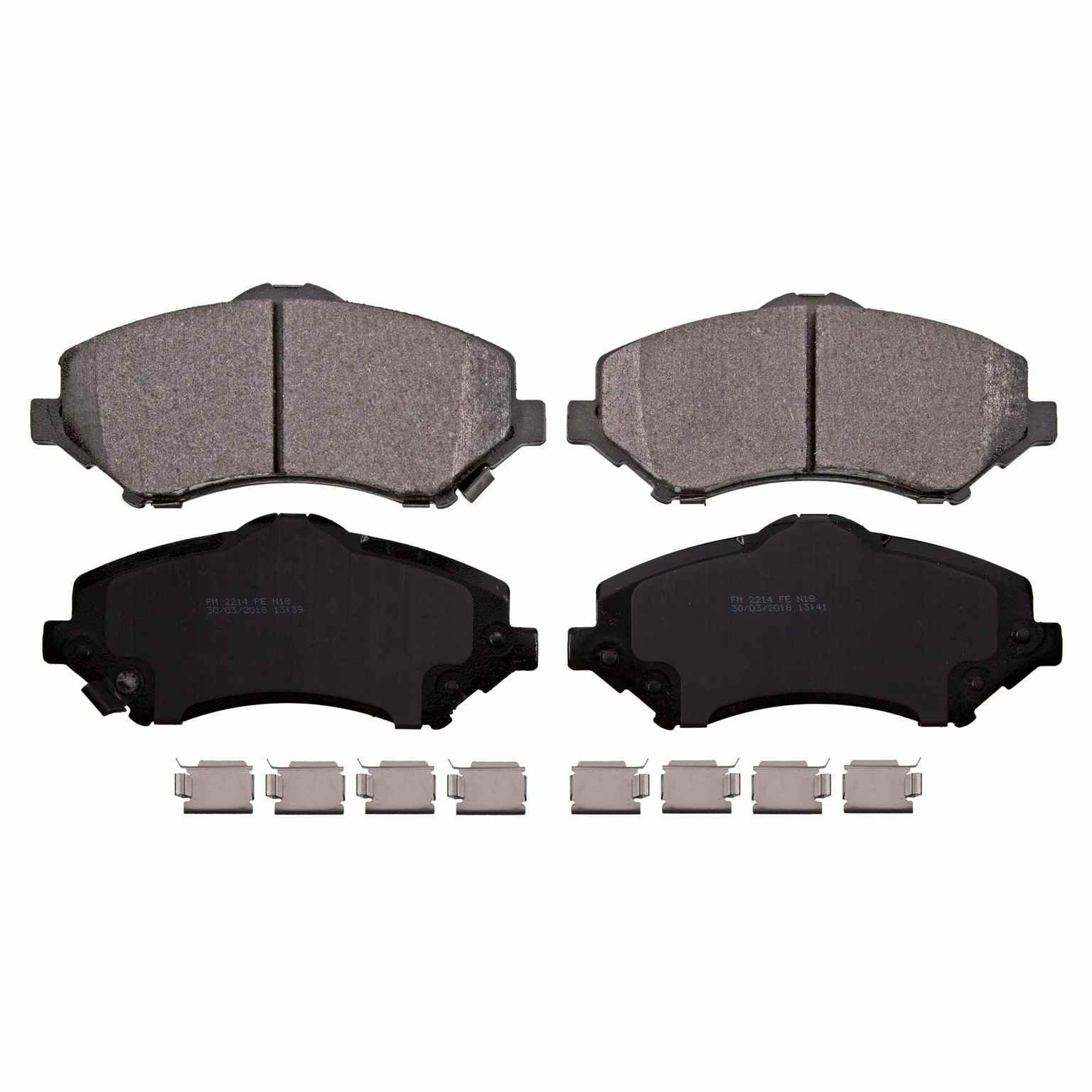 Wagner Brake Disc Brake Pad Set  top view frsport SX1327