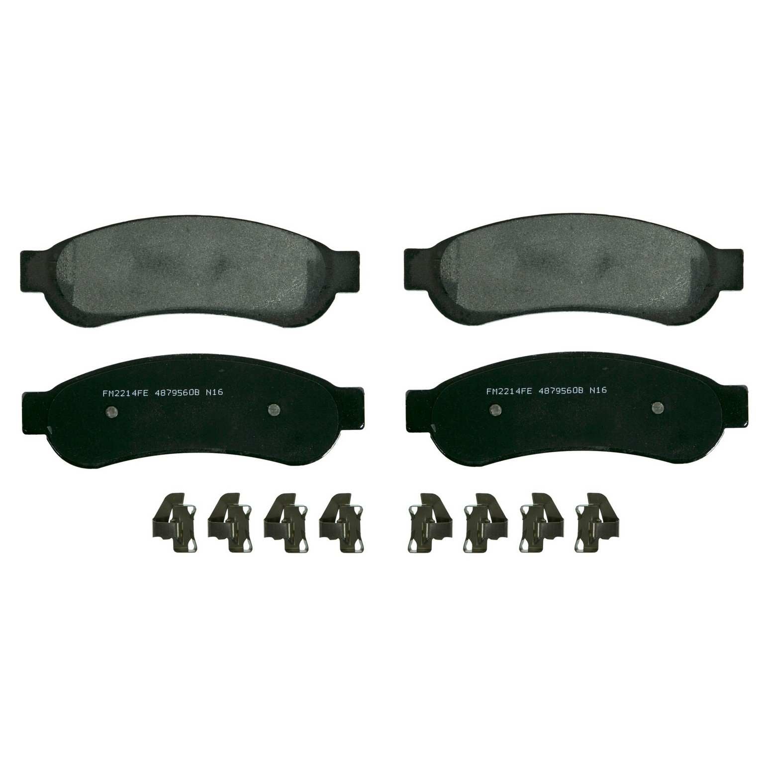 Wagner Brake Disc Brake Pad Set  top view frsport SX1334A