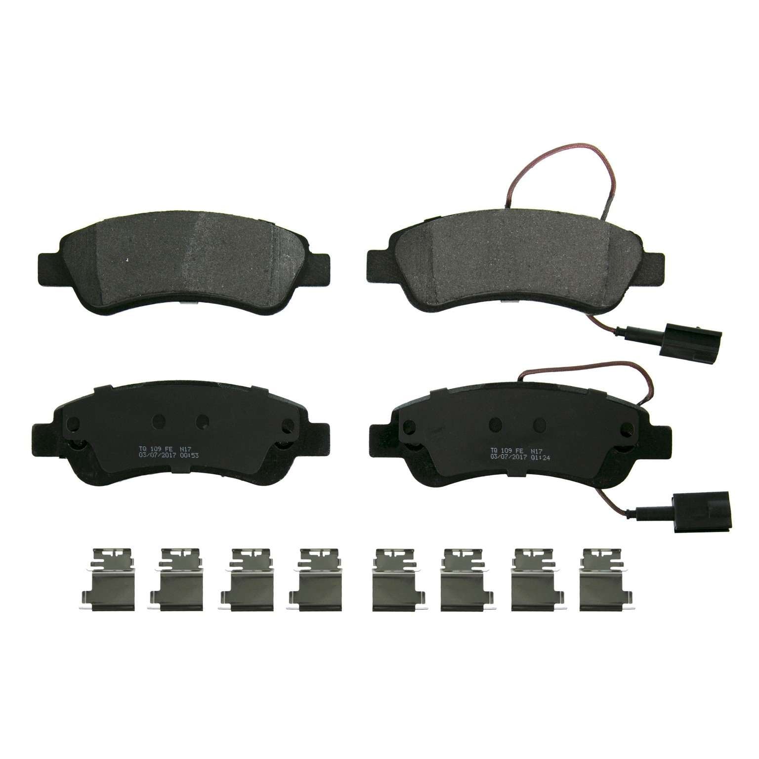 wagner brake disc brake pad set  frsport sx1490