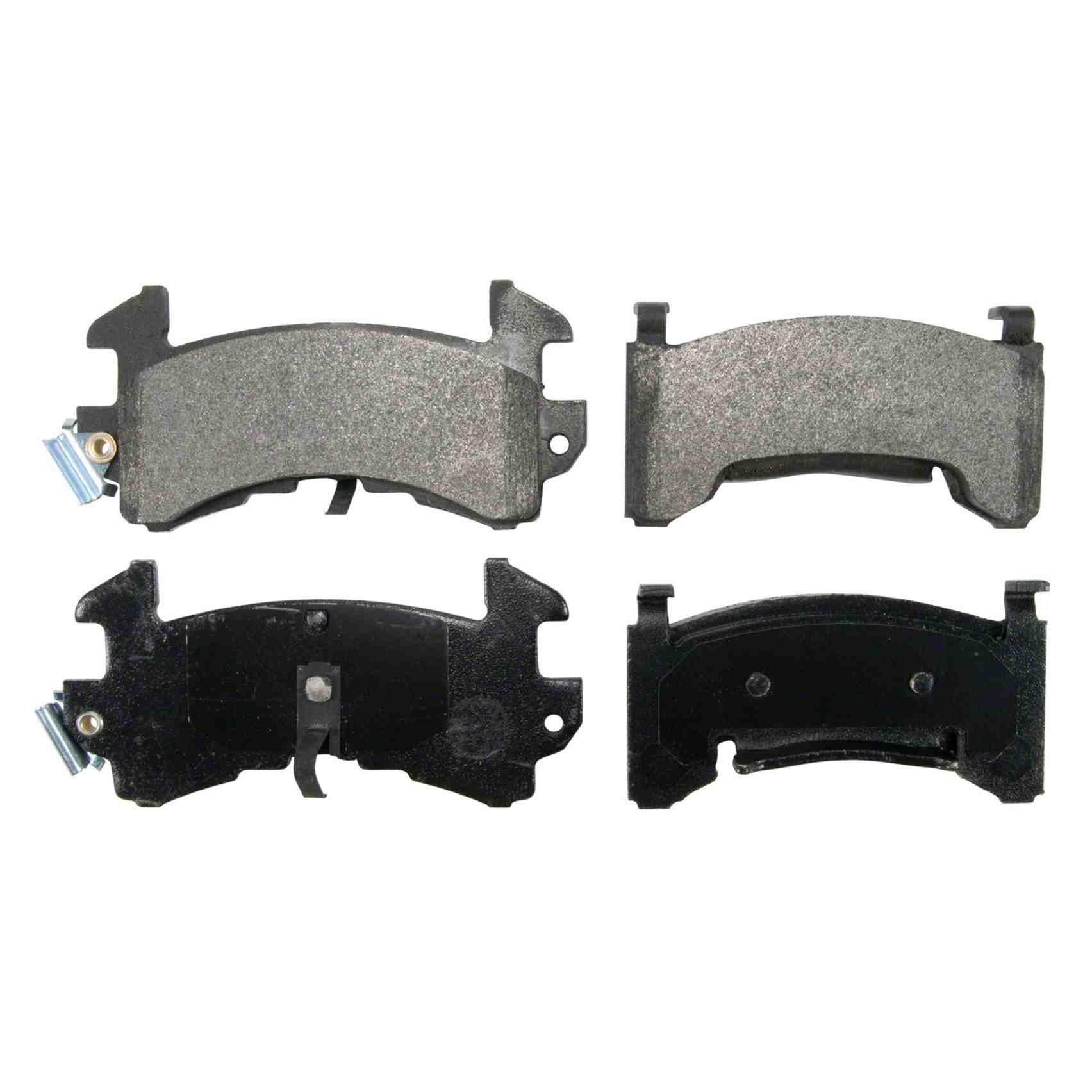 Wagner Brake Disc Brake Pad Set  top view frsport SX154