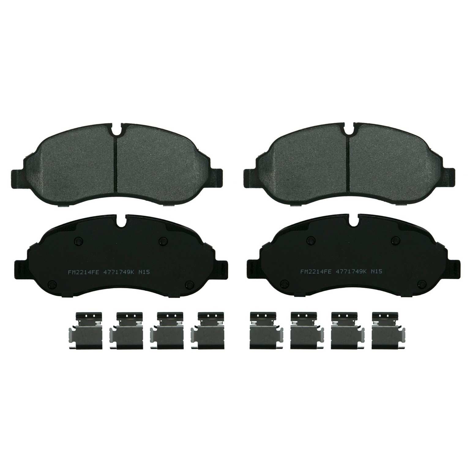 Wagner Brake Disc Brake Pad Set  top view frsport SX1774