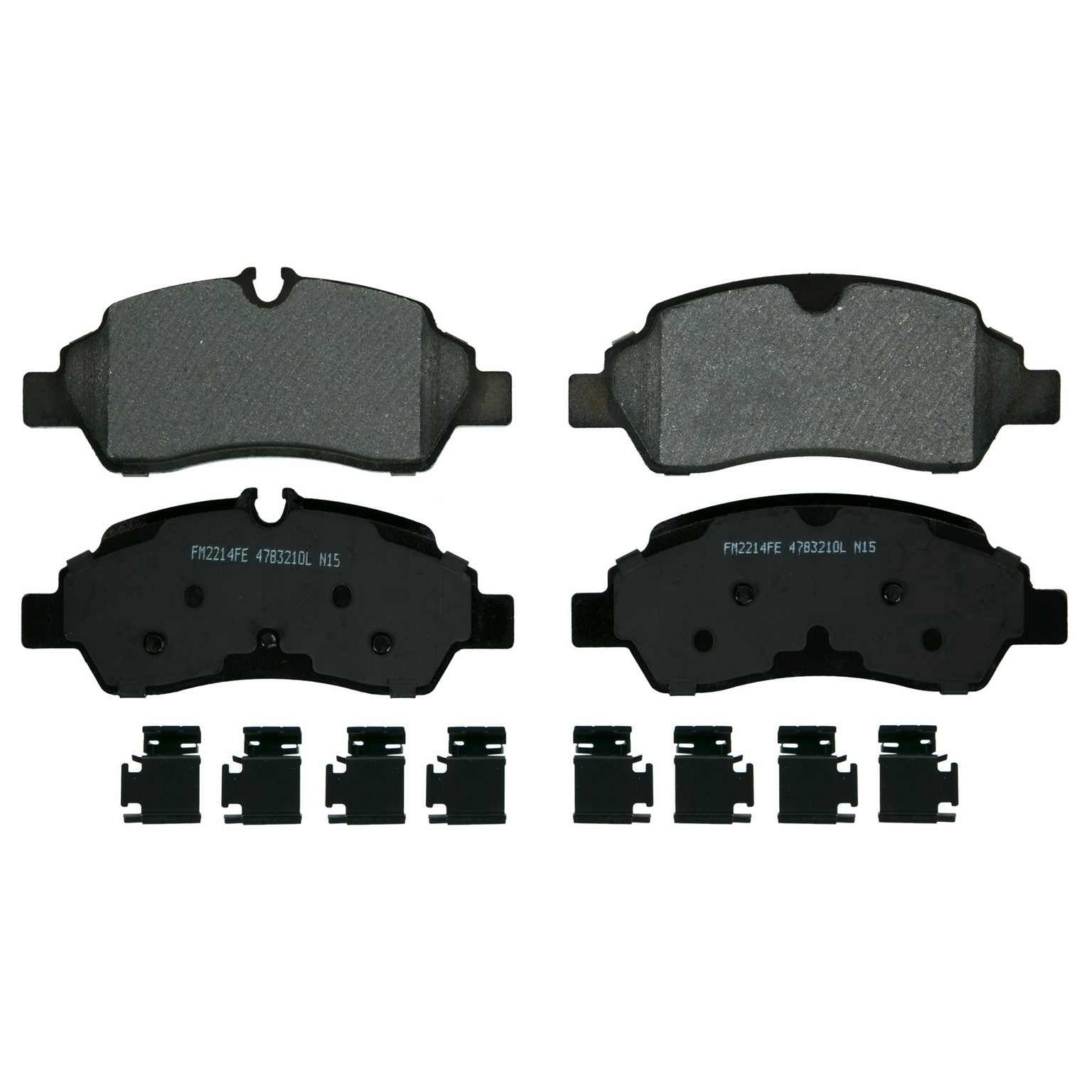 Wagner Brake Disc Brake Pad Set  top view frsport SX1775