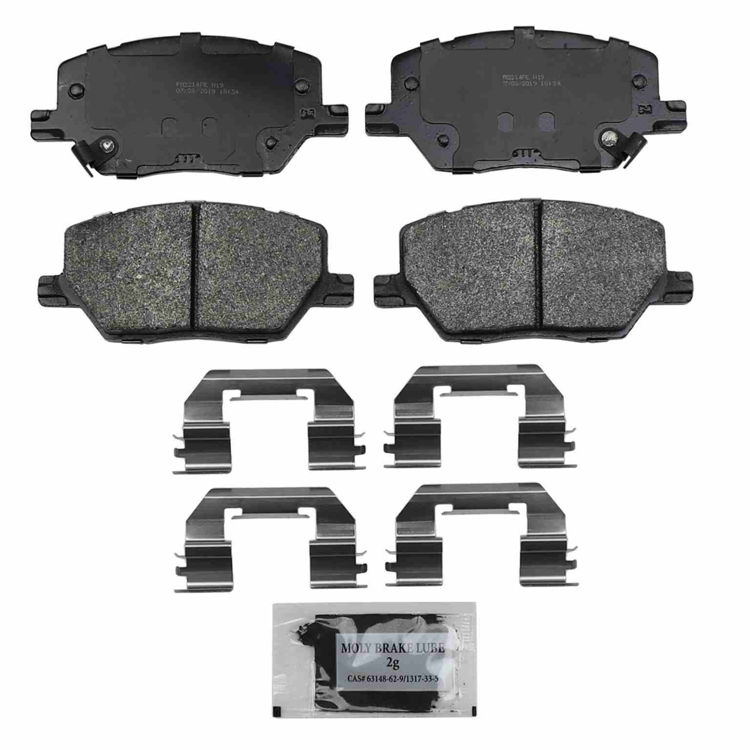 Wagner Brake Disc Brake Pad Set  top view frsport SX1811