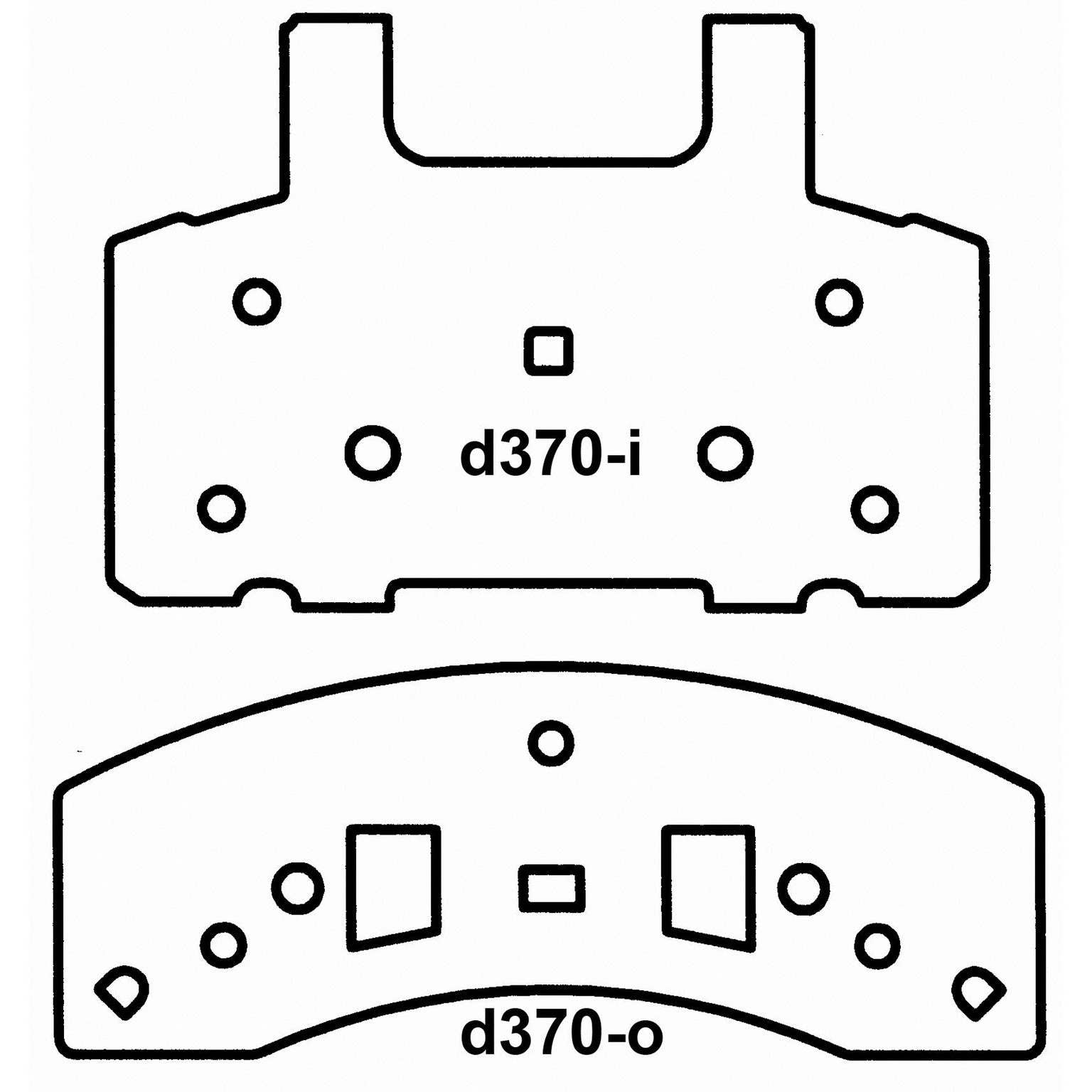 wagner brake disc brake pad set  frsport sx370