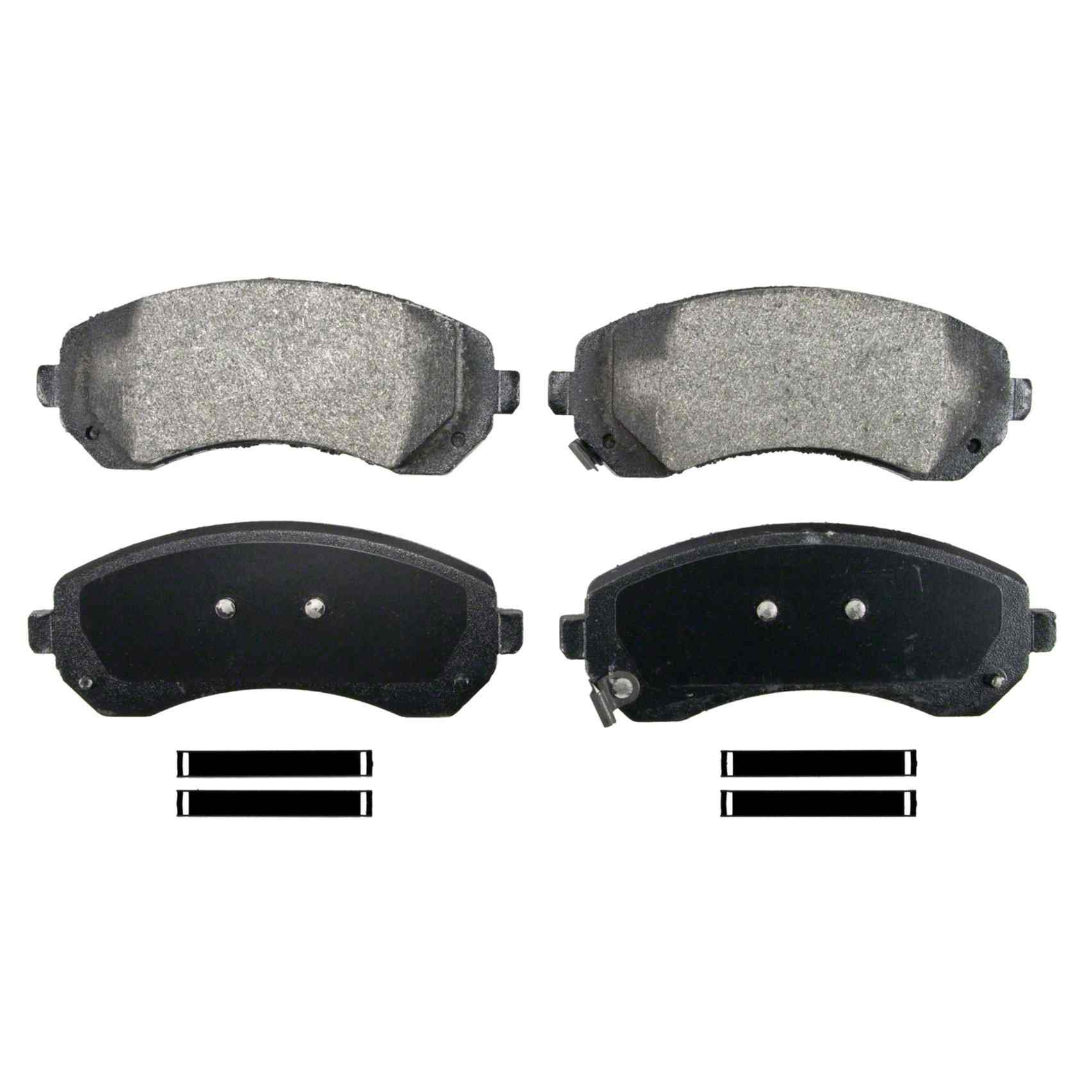 Wagner Brake Disc Brake Pad Set  top view frsport SX674A