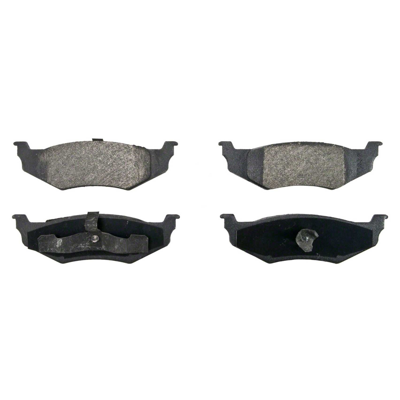 Wagner Brake Disc Brake Pad Set  top view frsport SX782