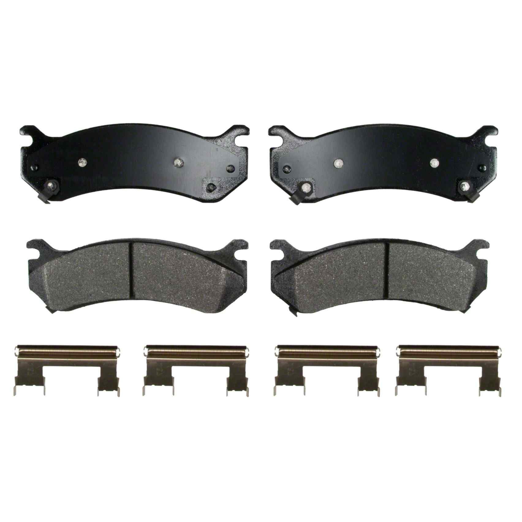 Wagner Brake Disc Brake Pad Set  top view frsport SX785