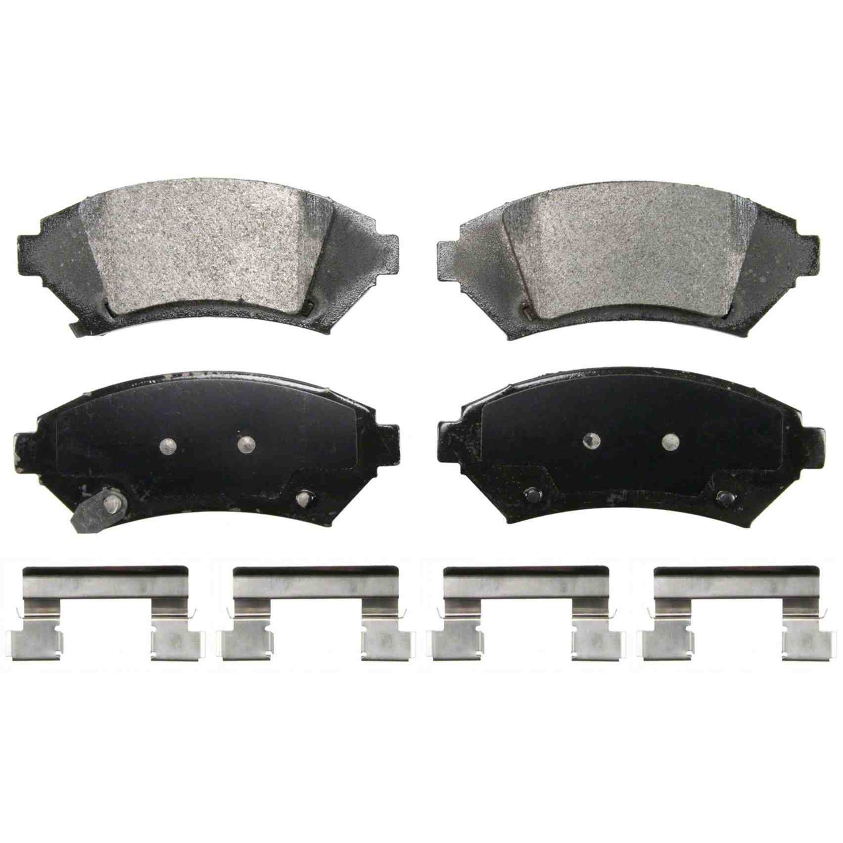 Wagner Brake Disc Brake Pad Set  top view frsport SX818