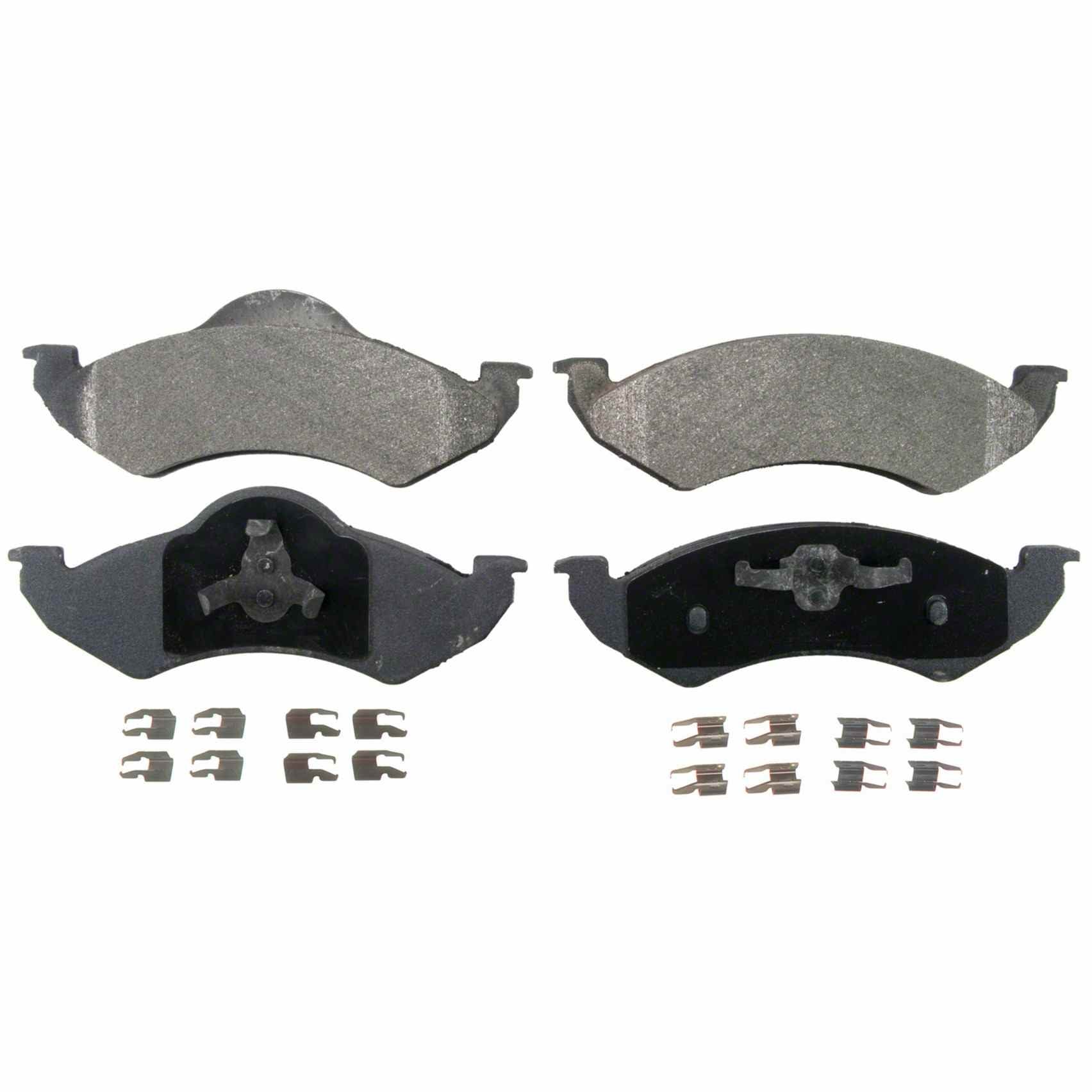 Wagner Brake Disc Brake Pad Set  top view frsport SX820