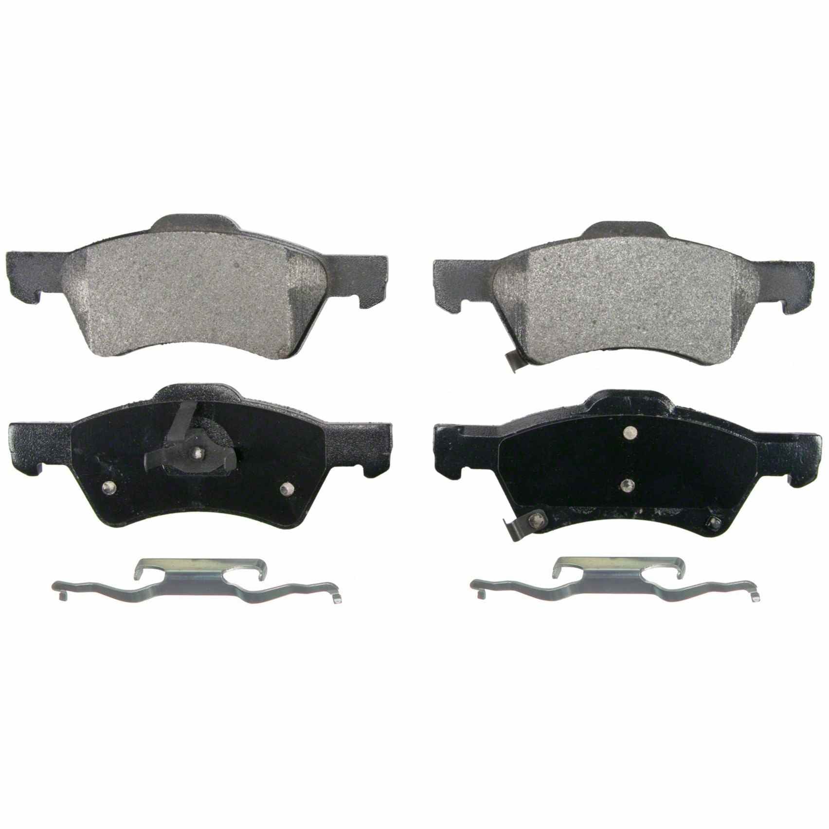 Wagner Brake Disc Brake Pad Set  top view frsport SX857