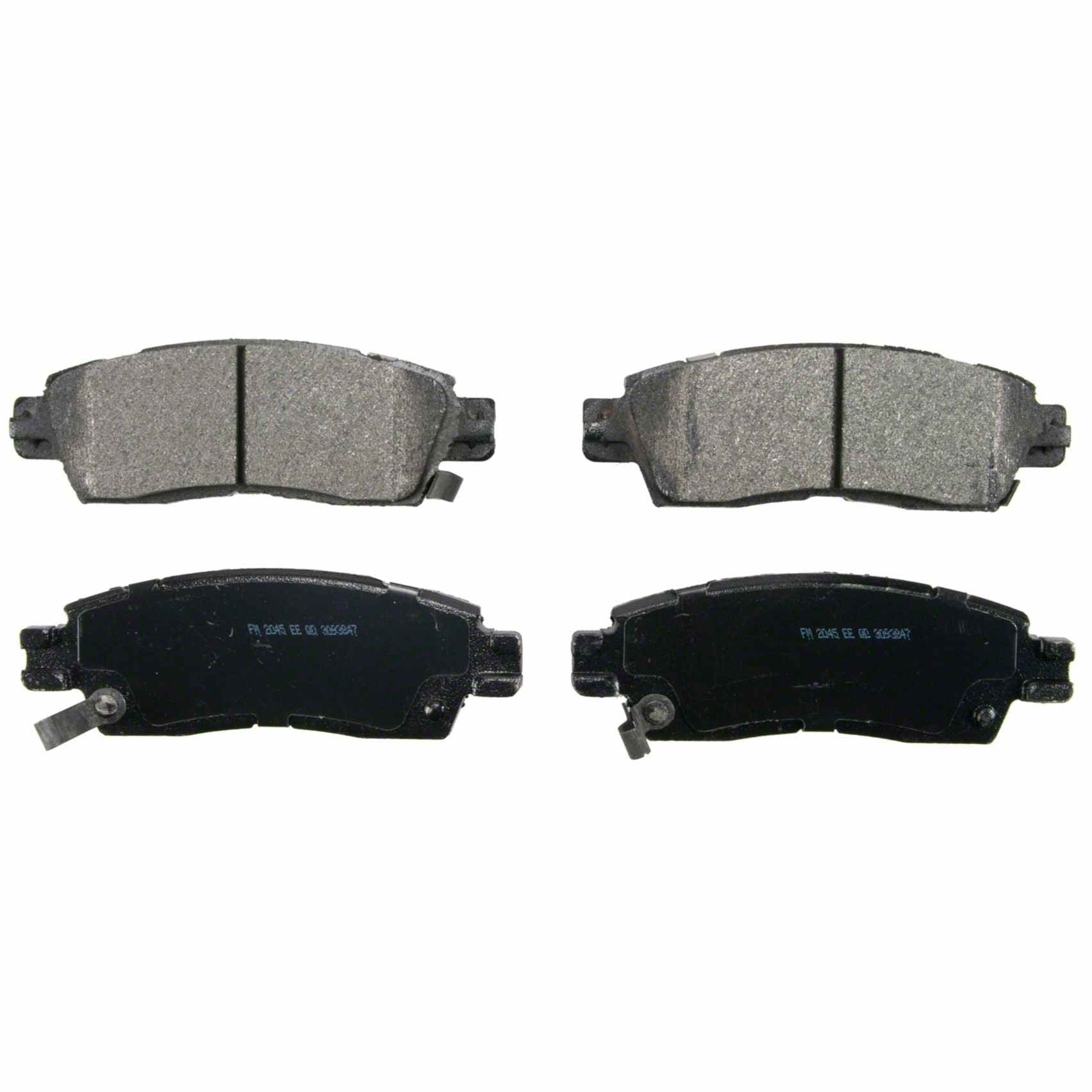 Wagner Brake Disc Brake Pad Set  top view frsport SX883