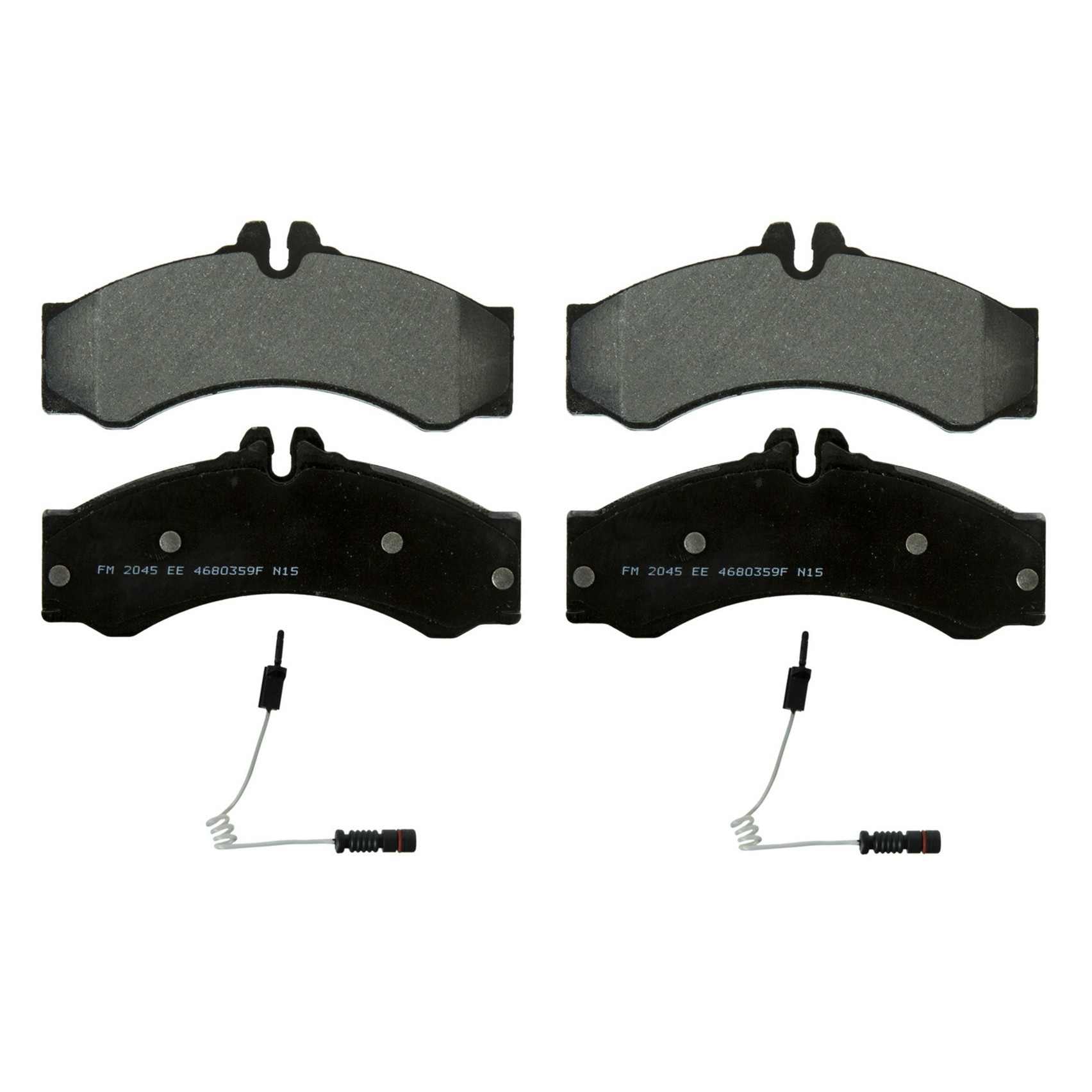 Wagner Brake Disc Brake Pad Set  top view frsport SX949